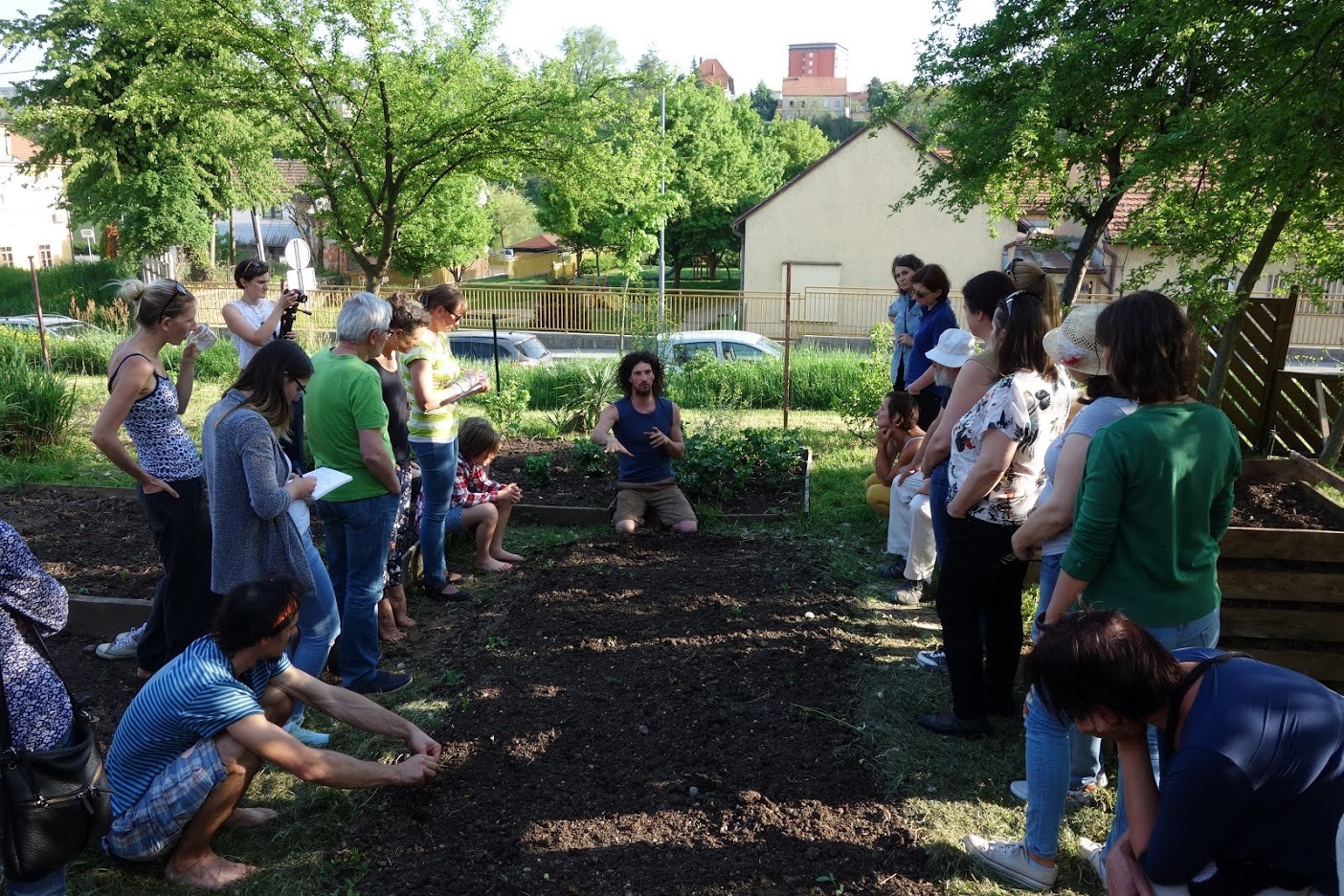 UrbanSoil4Food's urban gardens