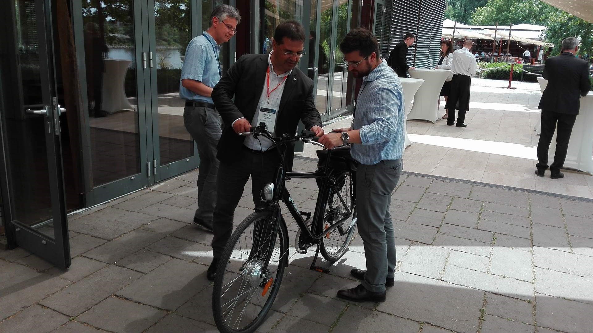 SASMOB project testing V-bike