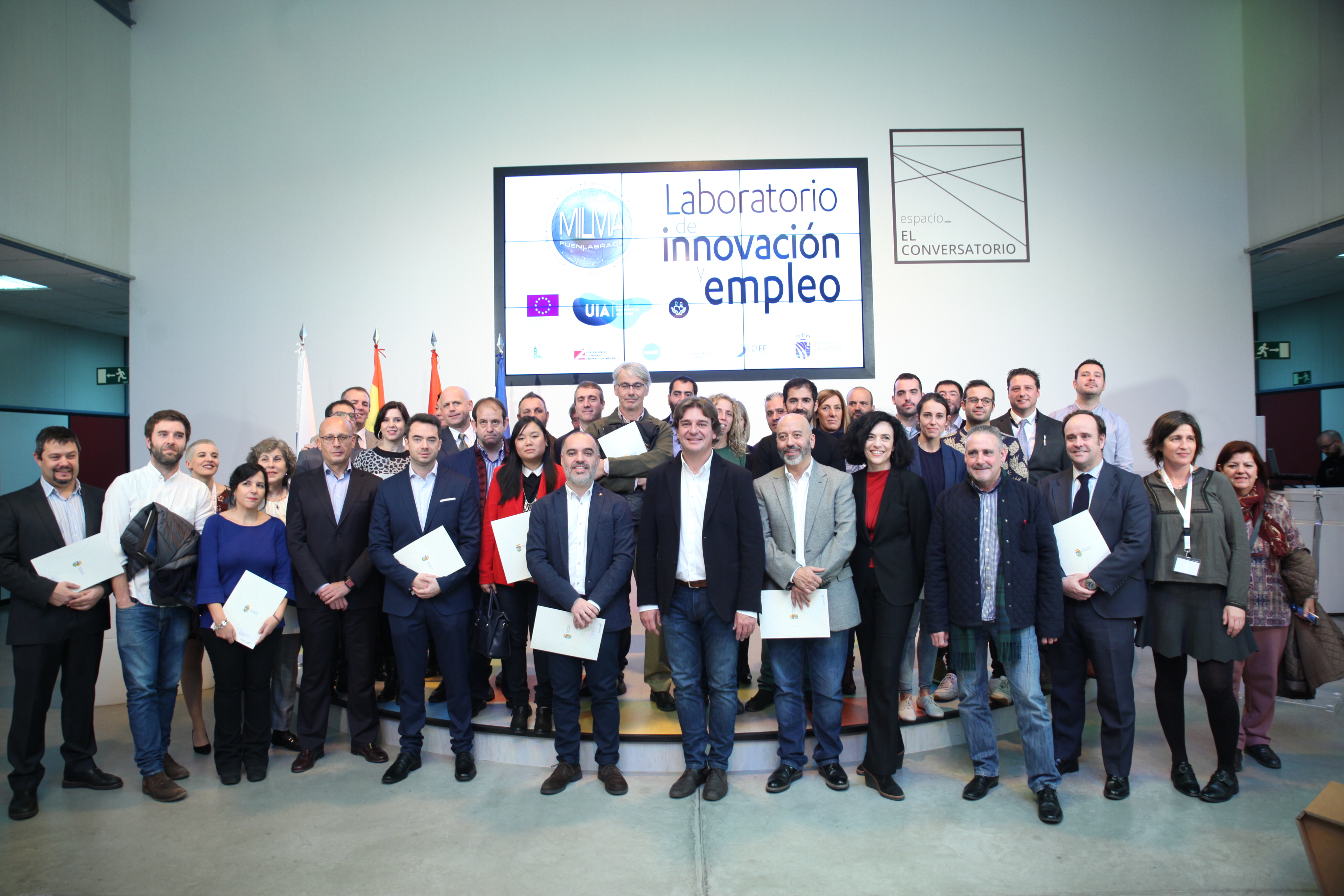 Network of compabnies collaborating on MILMA