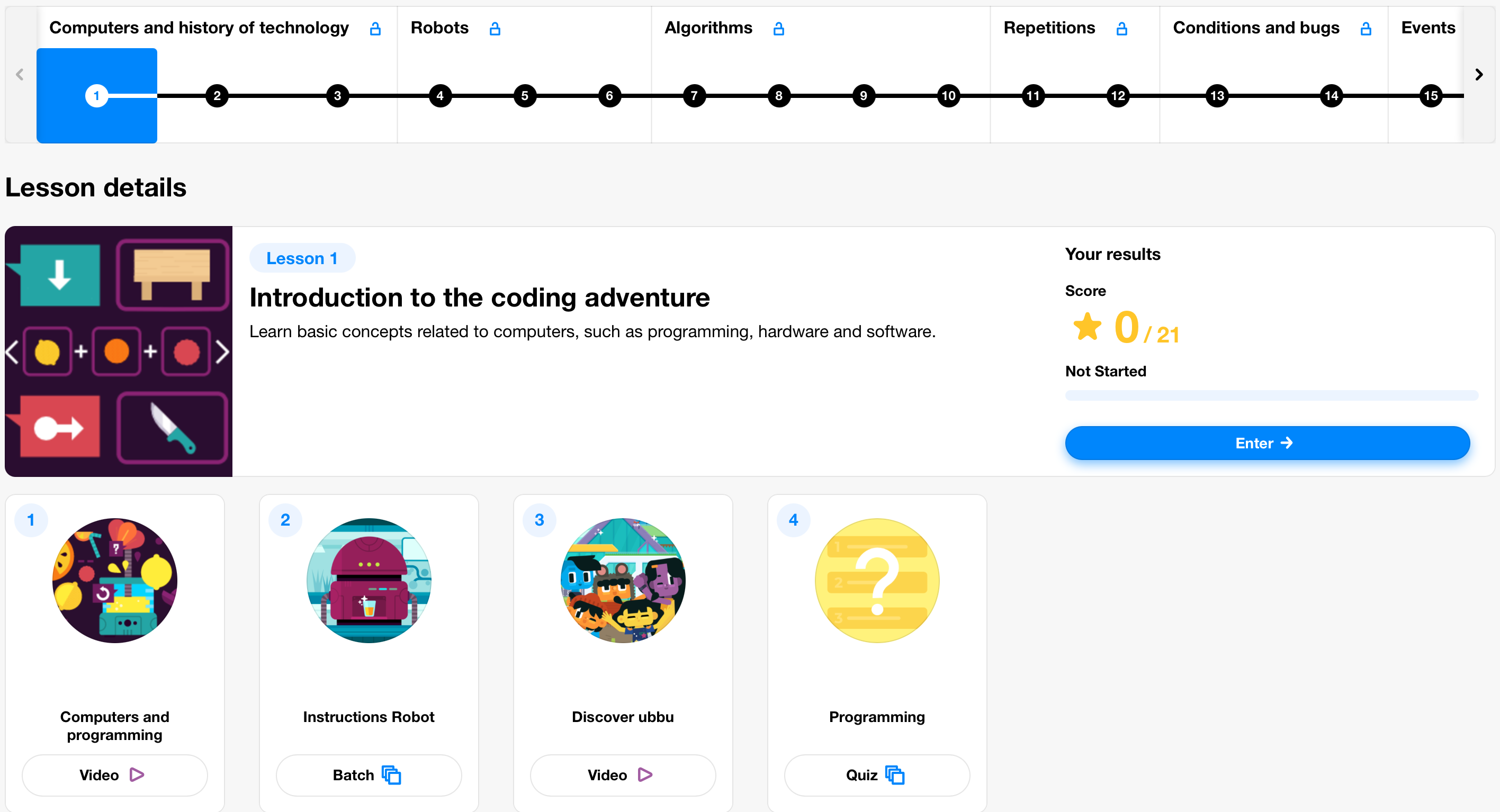 the coding adventure