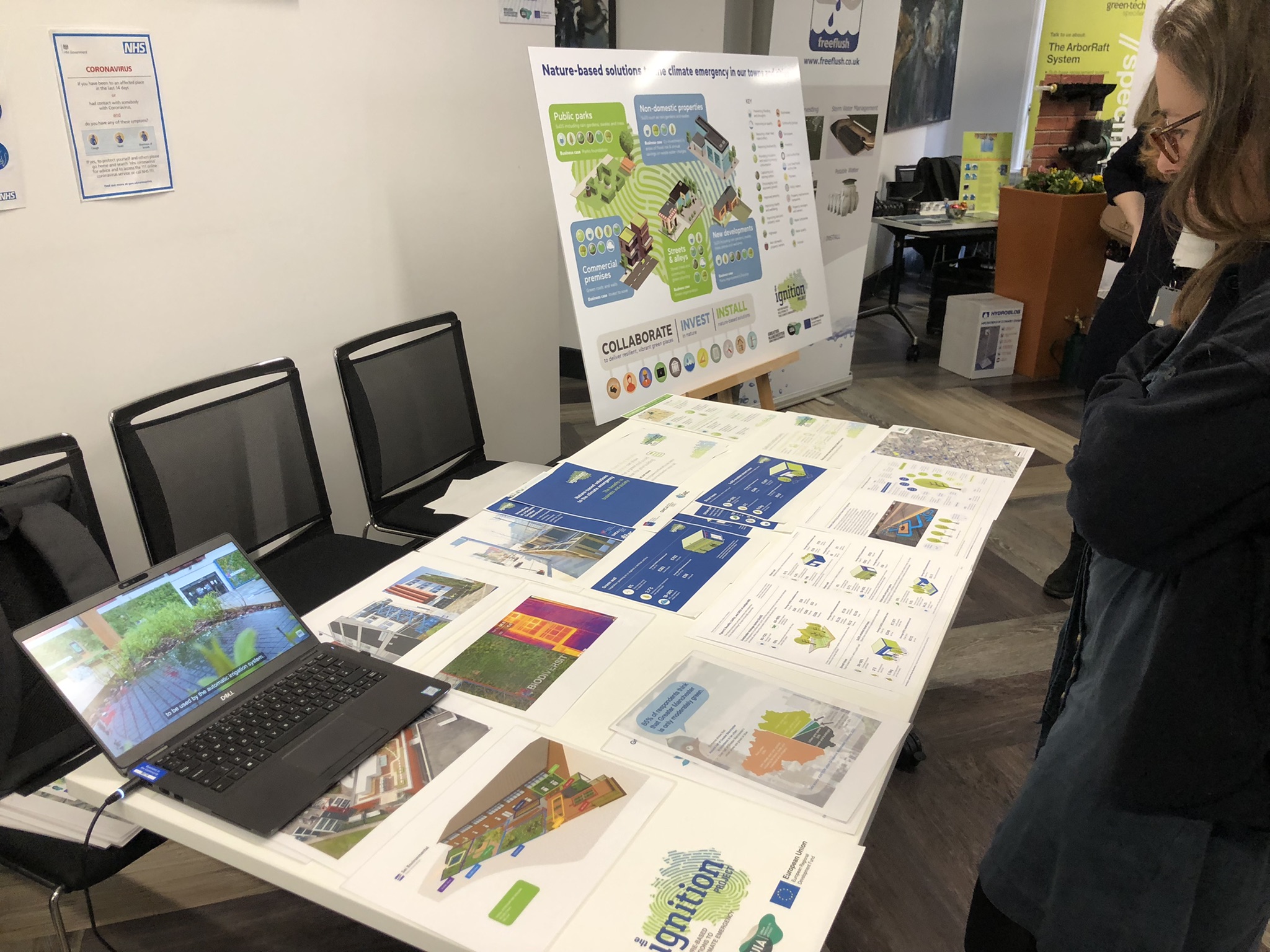 Table with display of different IGNITION tools during the final event