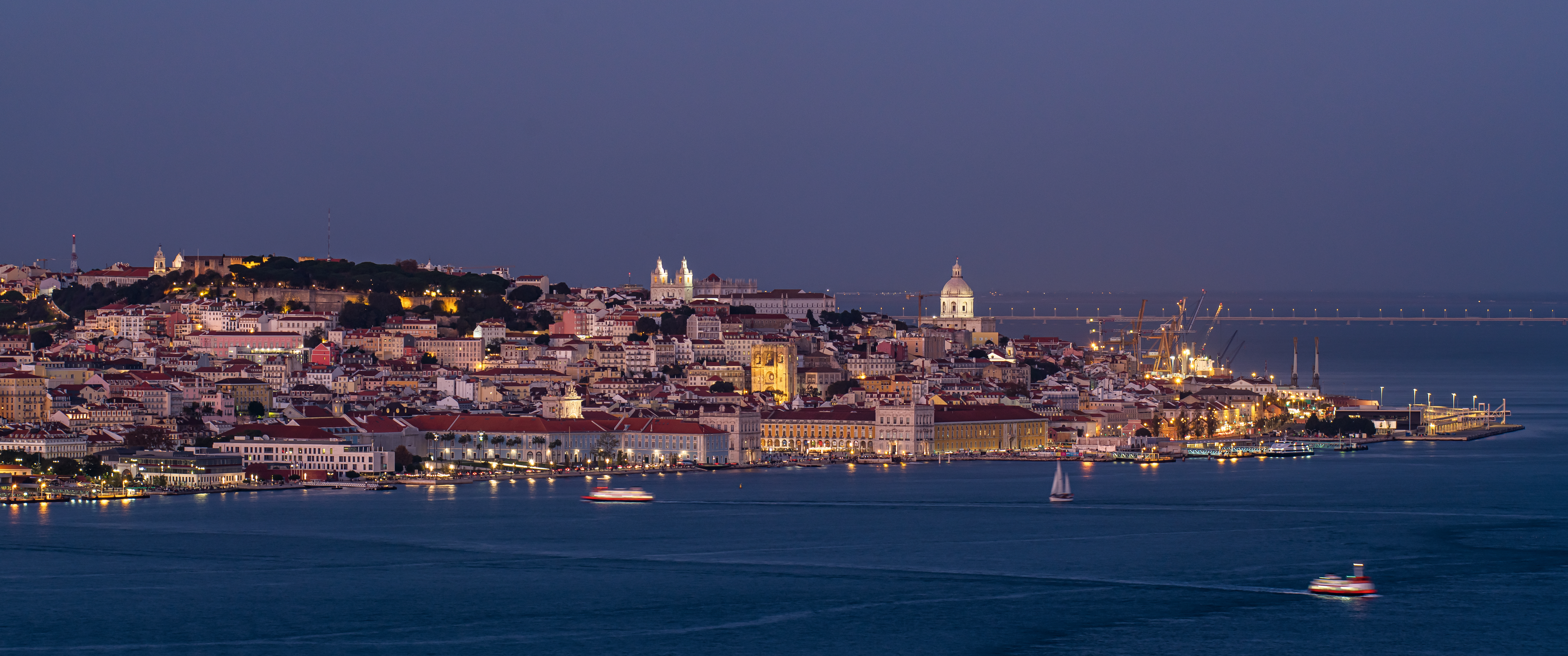 Panoramic of Lisbon