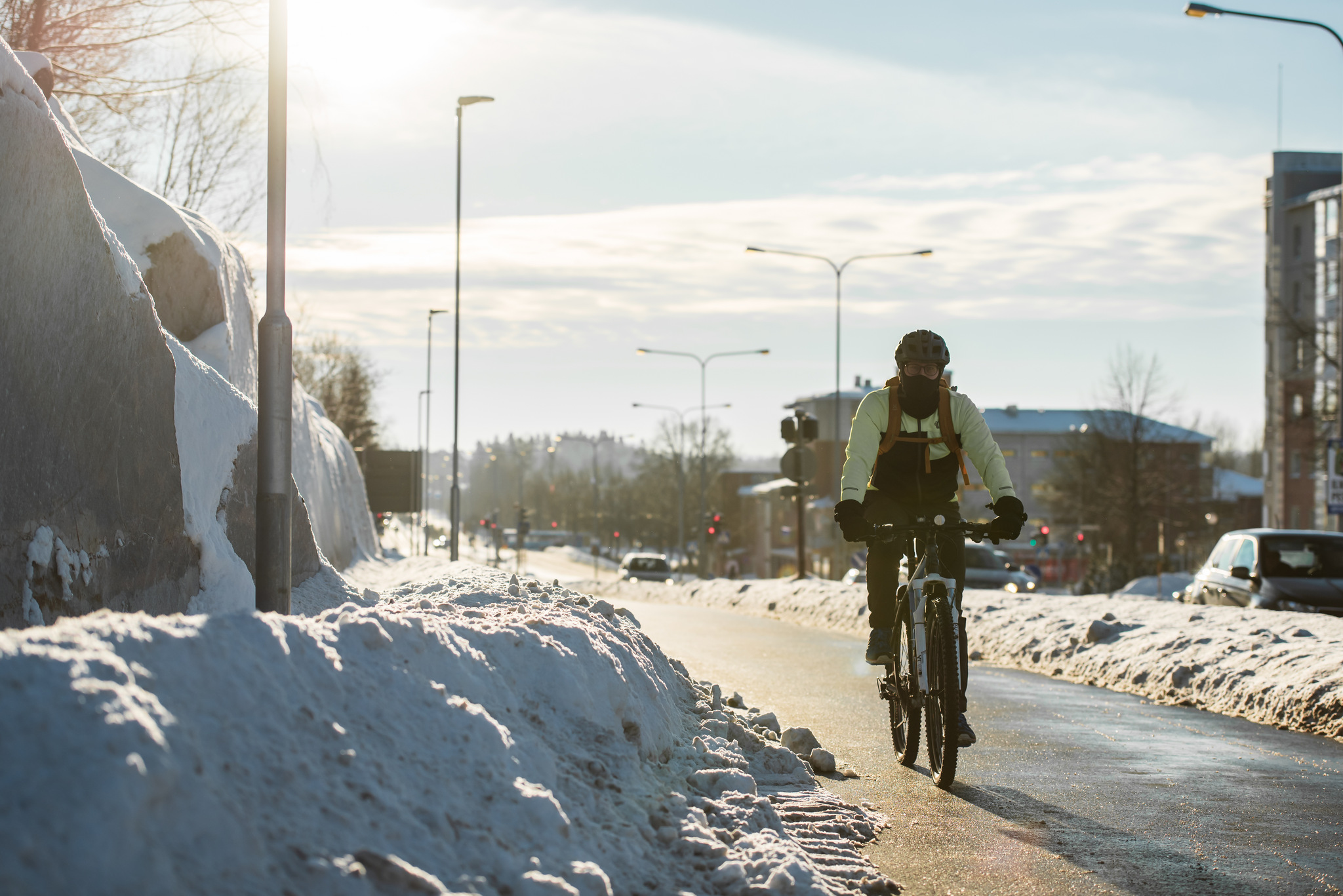 New technical solutions tested on the CitiCAP bicycle highway
