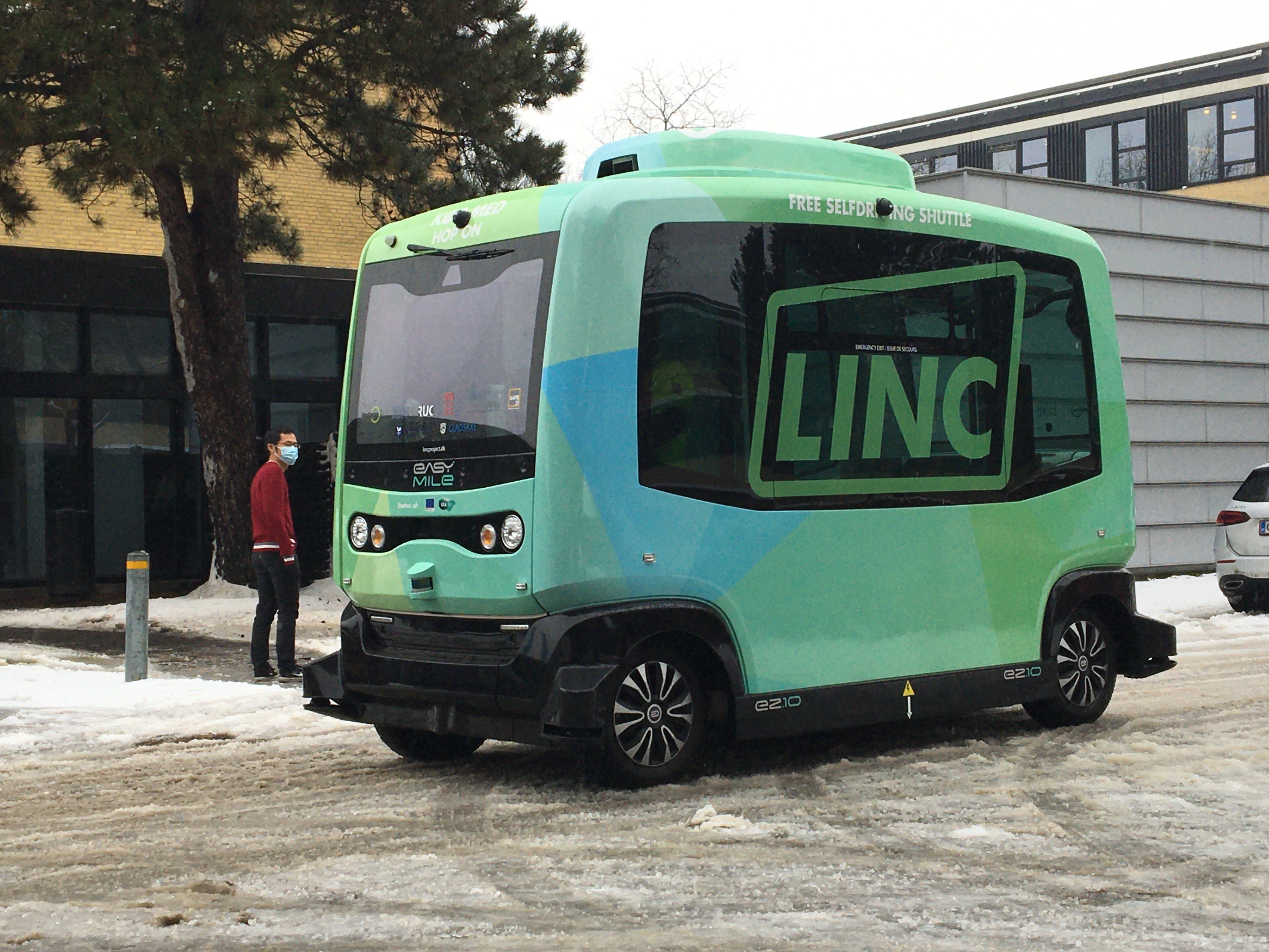 LINC self-driving shuttle