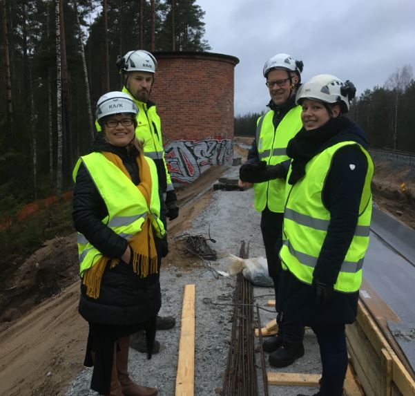 Designing and building the noise barrier!