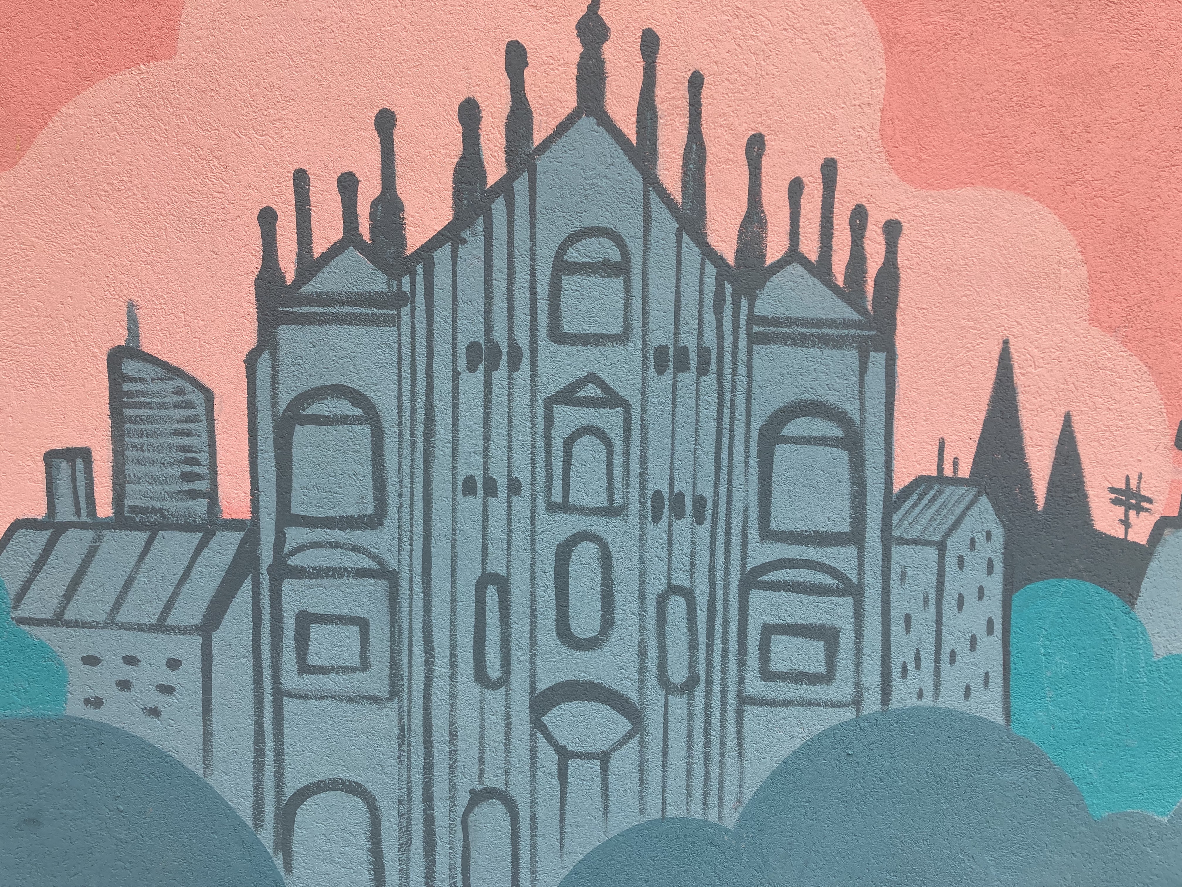 Image from one of the WISH-MI murals