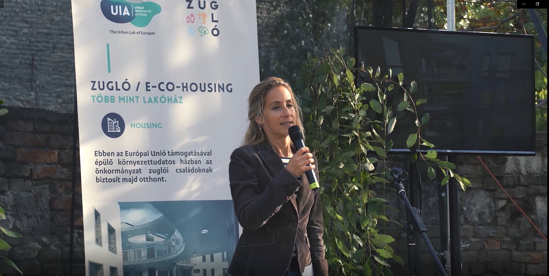 E-Co Housing project was presented on Eco-logical Architecture Conference in Hungary