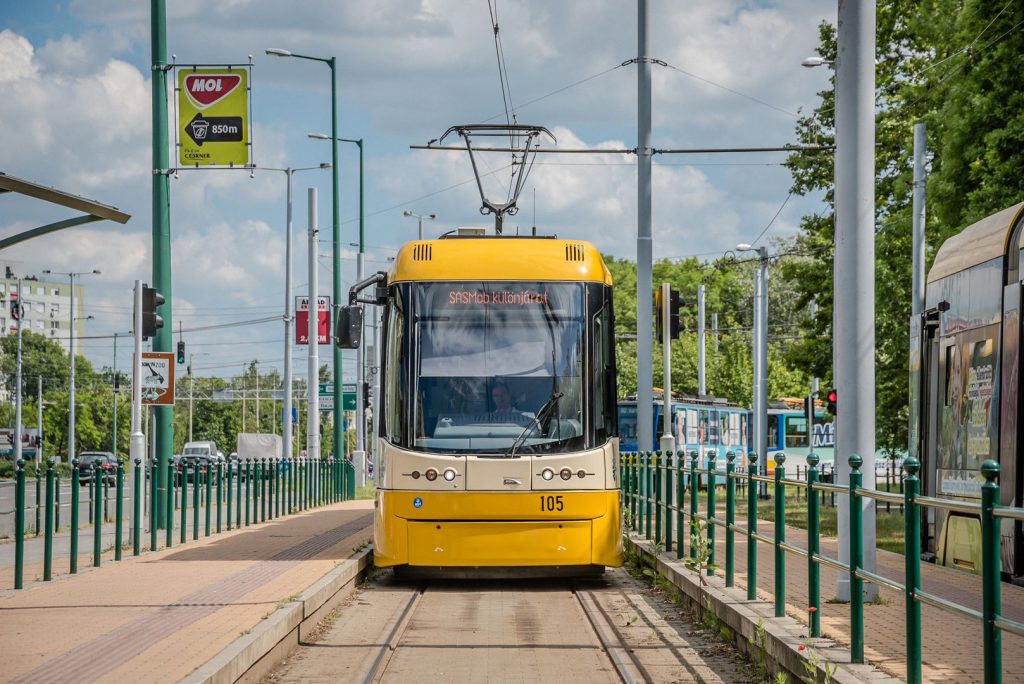 The passenger counting sensor started live in Szeged!
