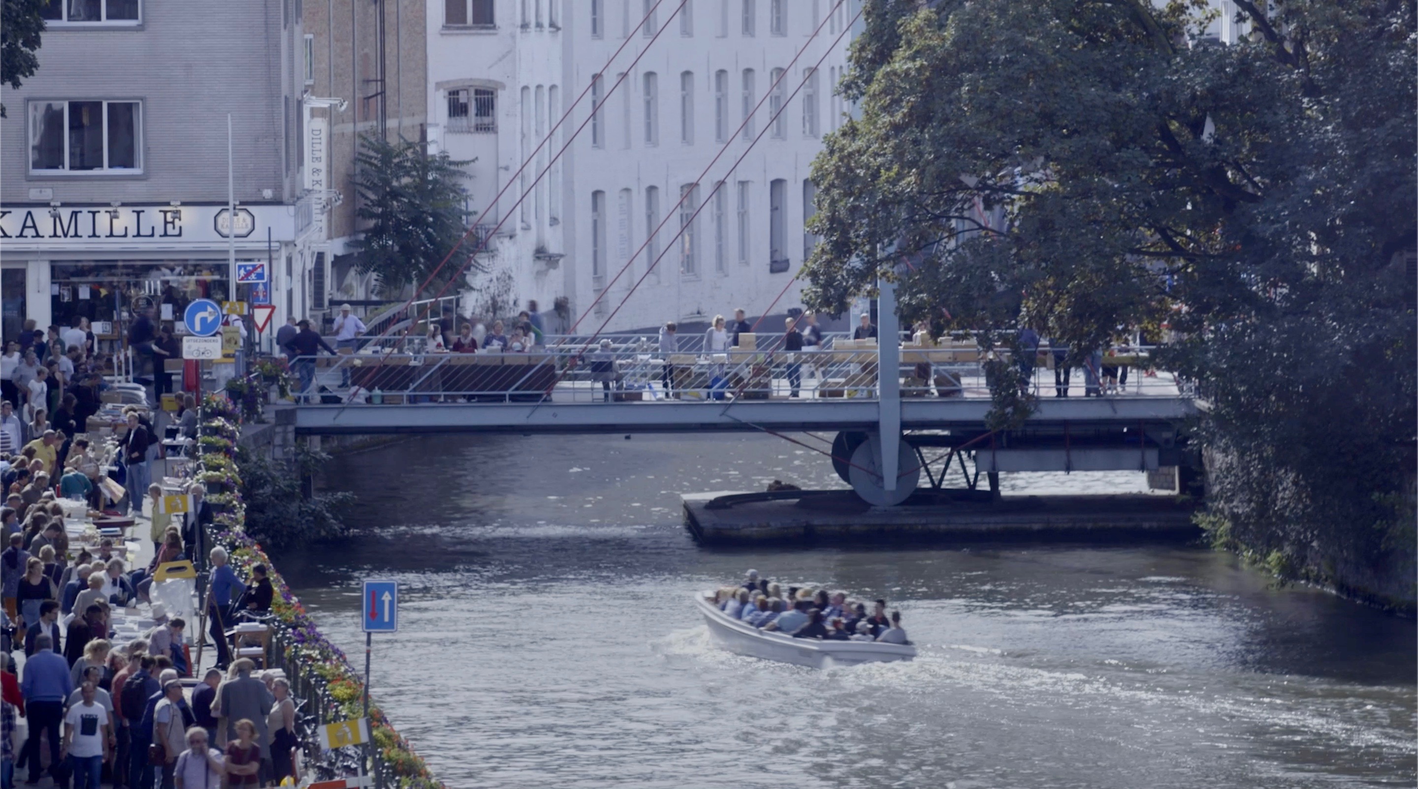 First test phase of the TMaaS traffic dashboard a the Gentse Feesten