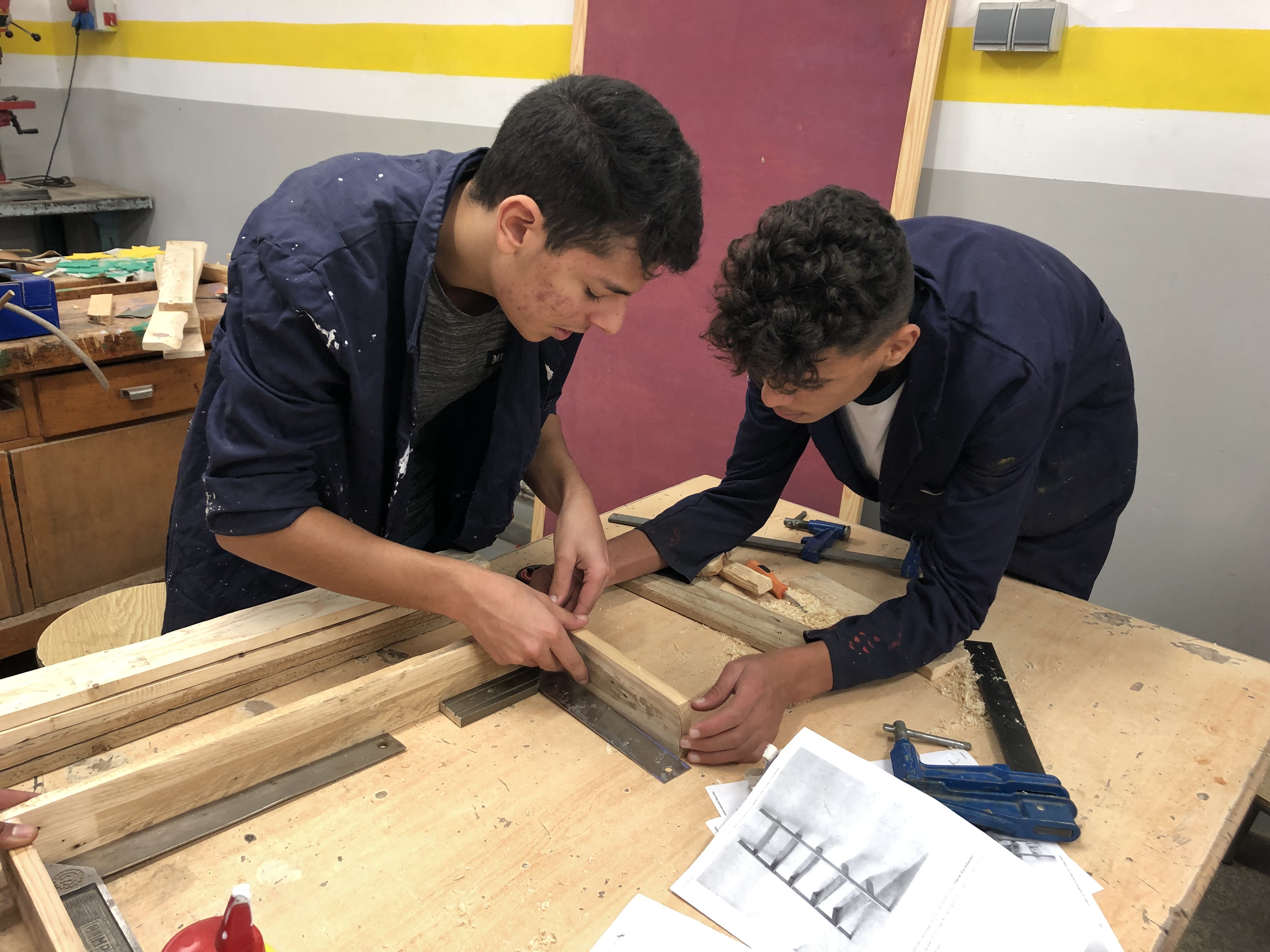 Rehabilitation works within the Yes We Rent! project