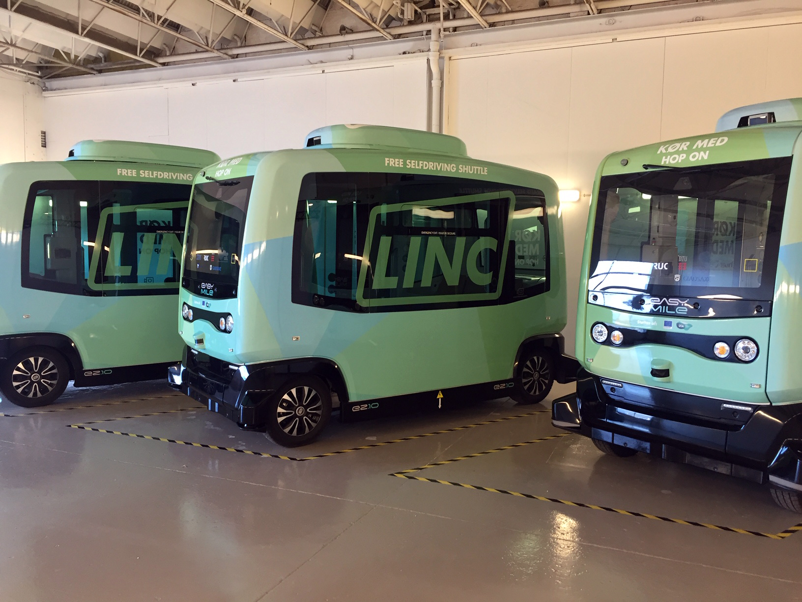 TUPPAC LINC shuttles