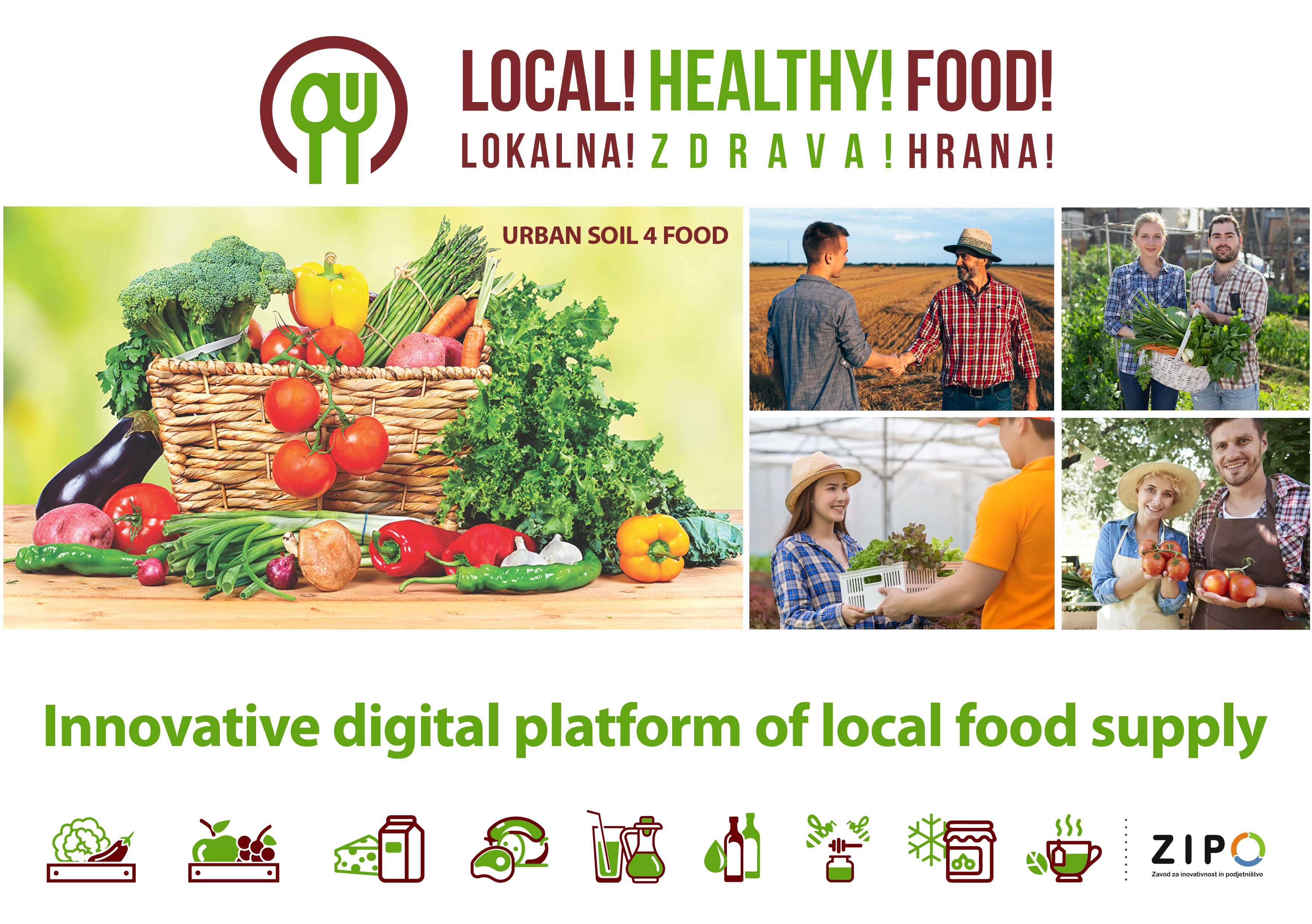Online local food and product marketplace