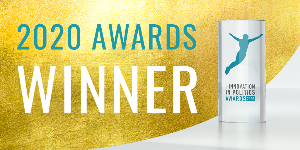 Super Circular Estate is the winner of 'The Innovation in Politics Award 2020'!