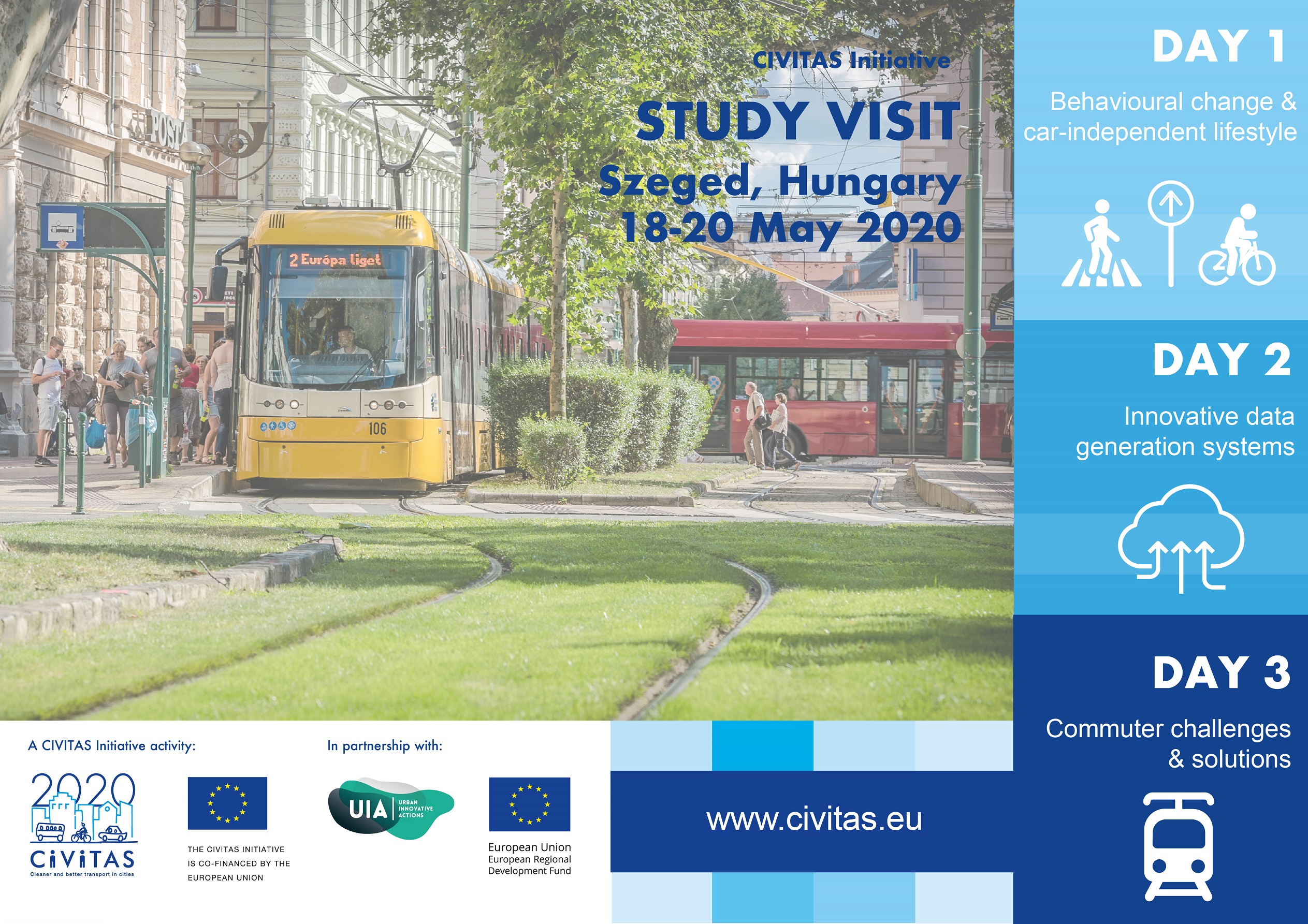 CIVITAS Study visit in Szeged