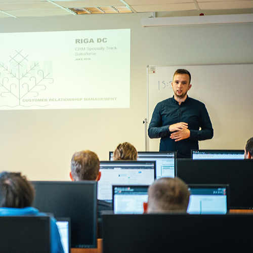 Ventspils successfully started retraining activities for ICT industry