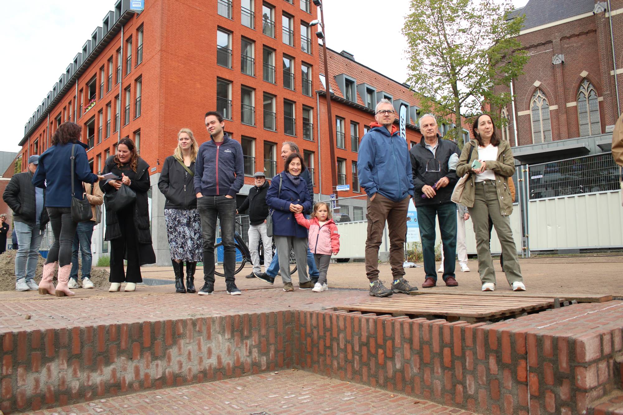 people watching the opening ceremony