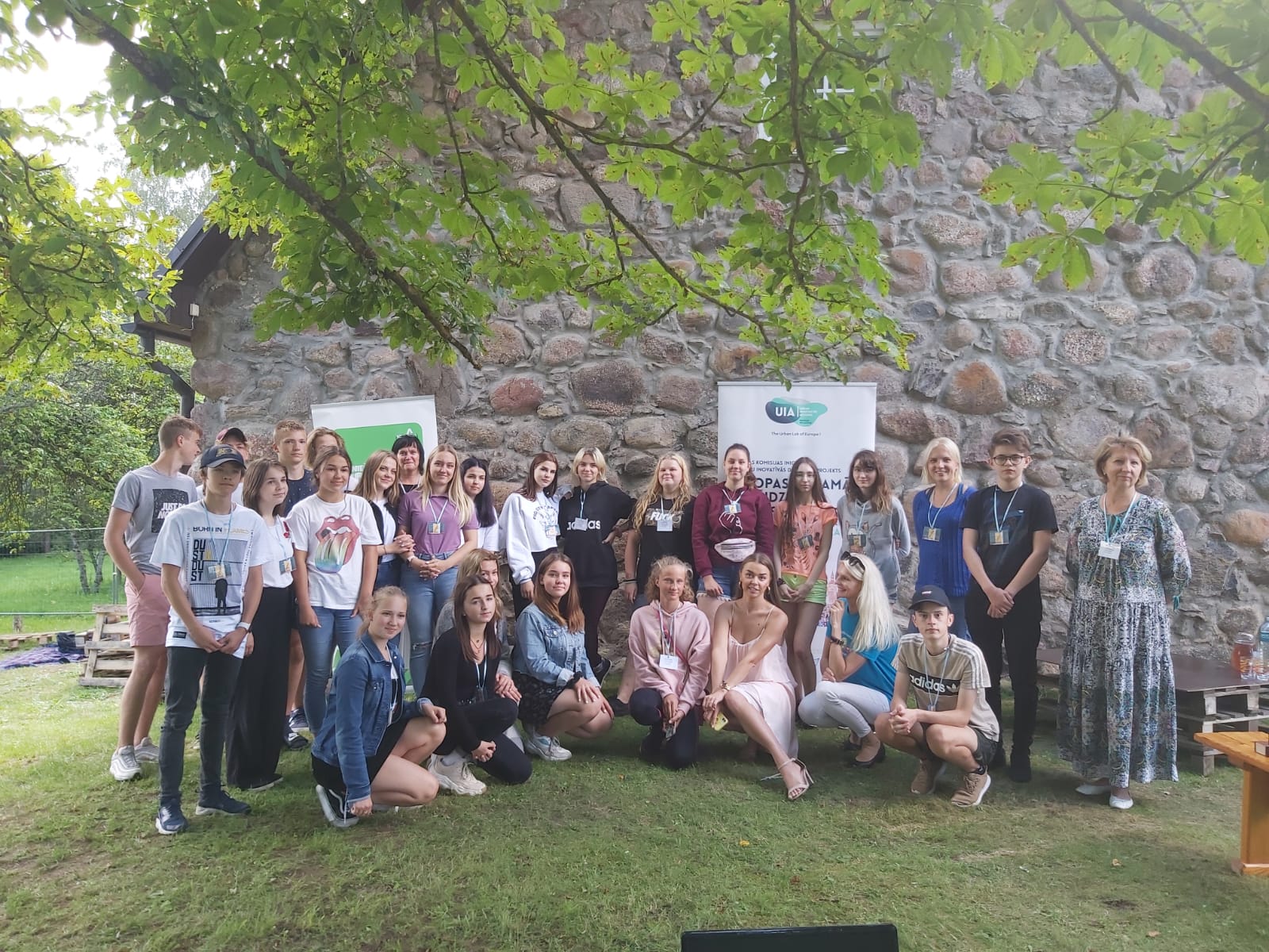 Young participants taking part in career education