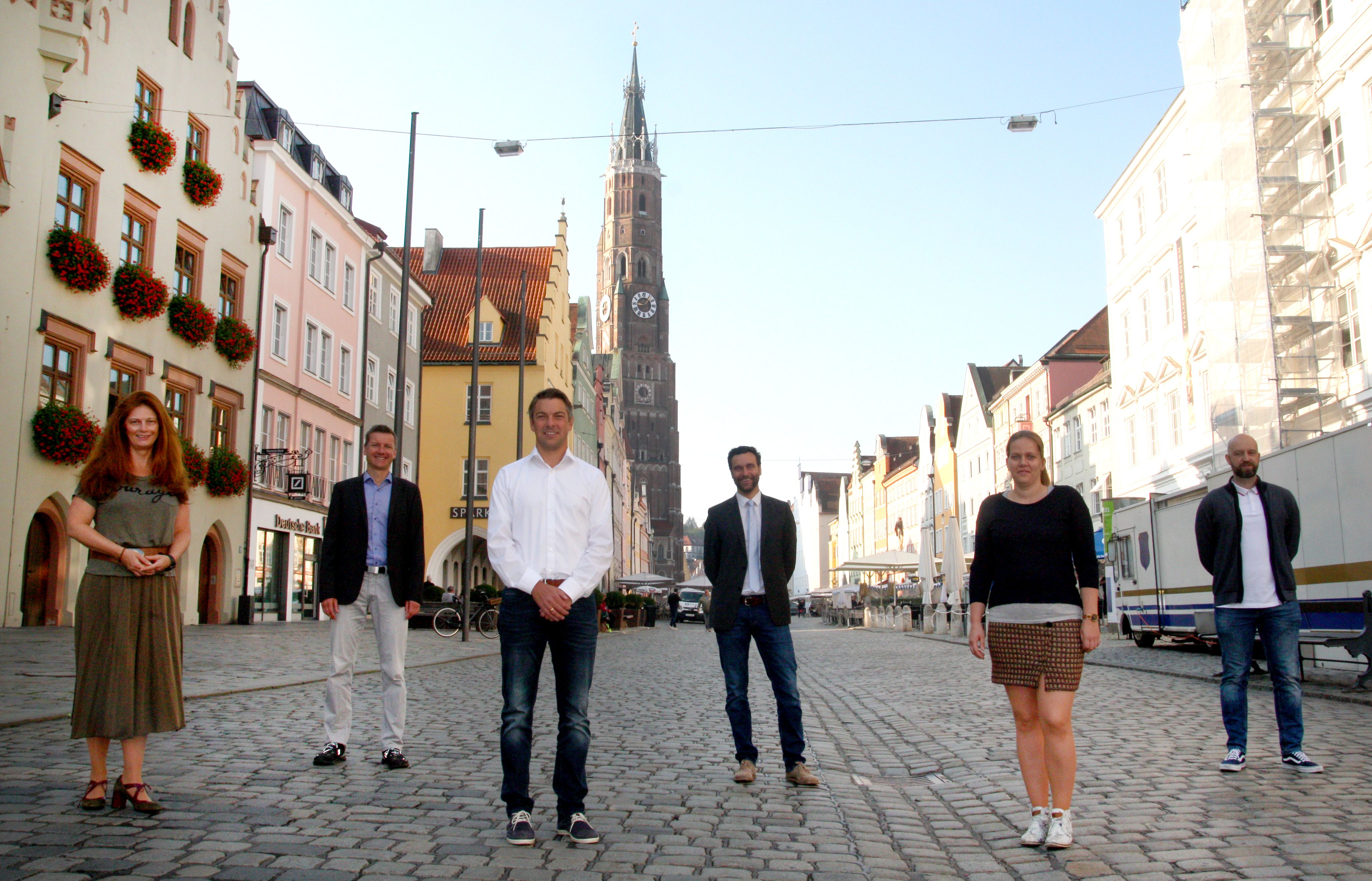 The UIA team in Landshut with Dr. Kurbel and Prof. Dr. Jörg Fischer (source: Wieslawa Waberski)