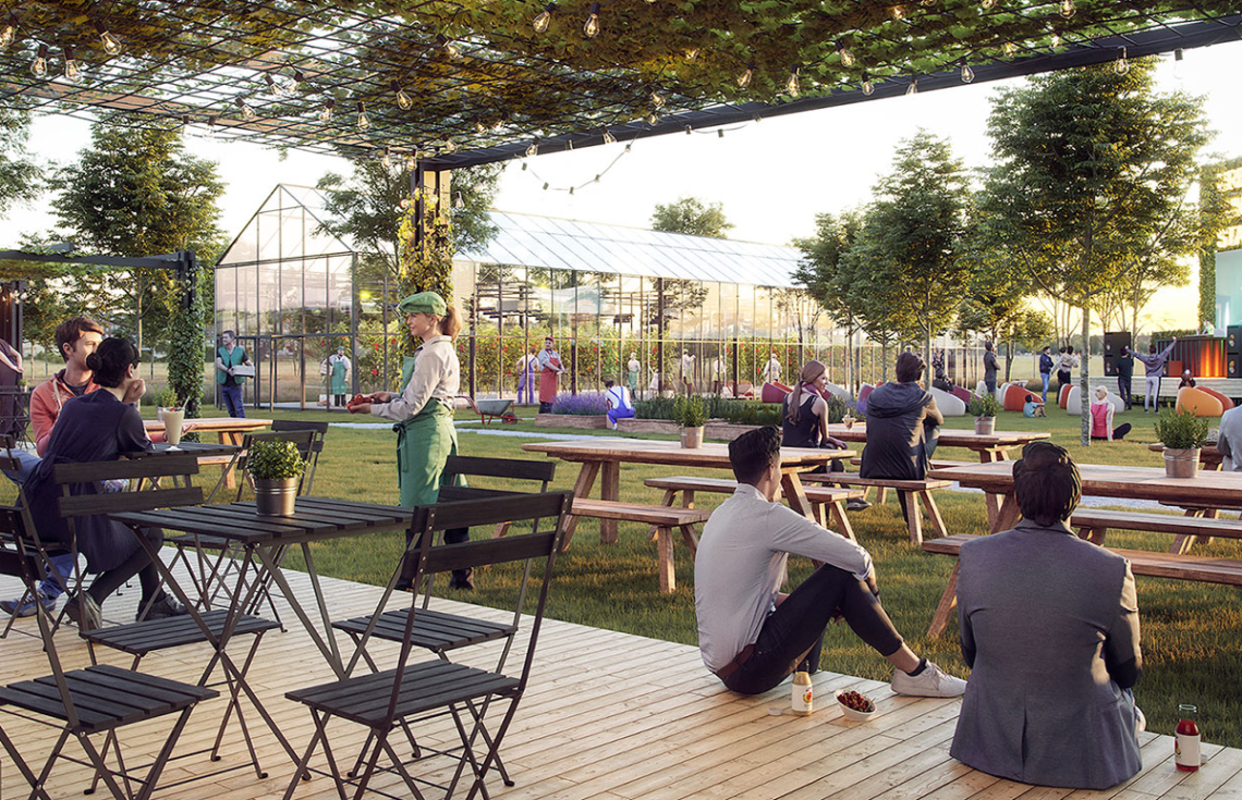 Fig. 6: Commercial Area, via delle Pleiadi © PNAT