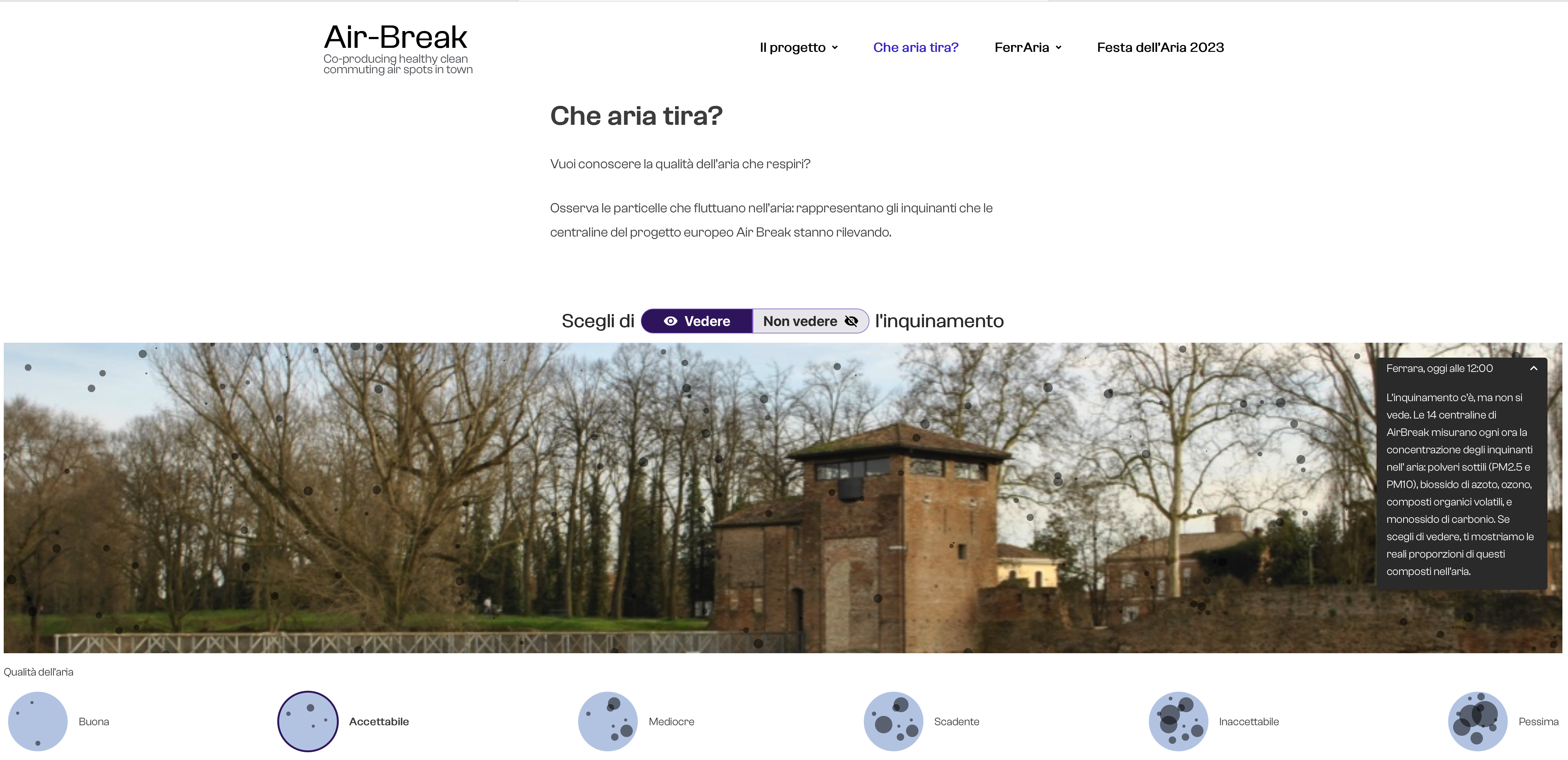 Figure 3 – Public Dashboard – Visualisation #1