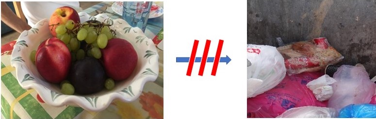 Pic.1: Valuable food should not end into food waste 