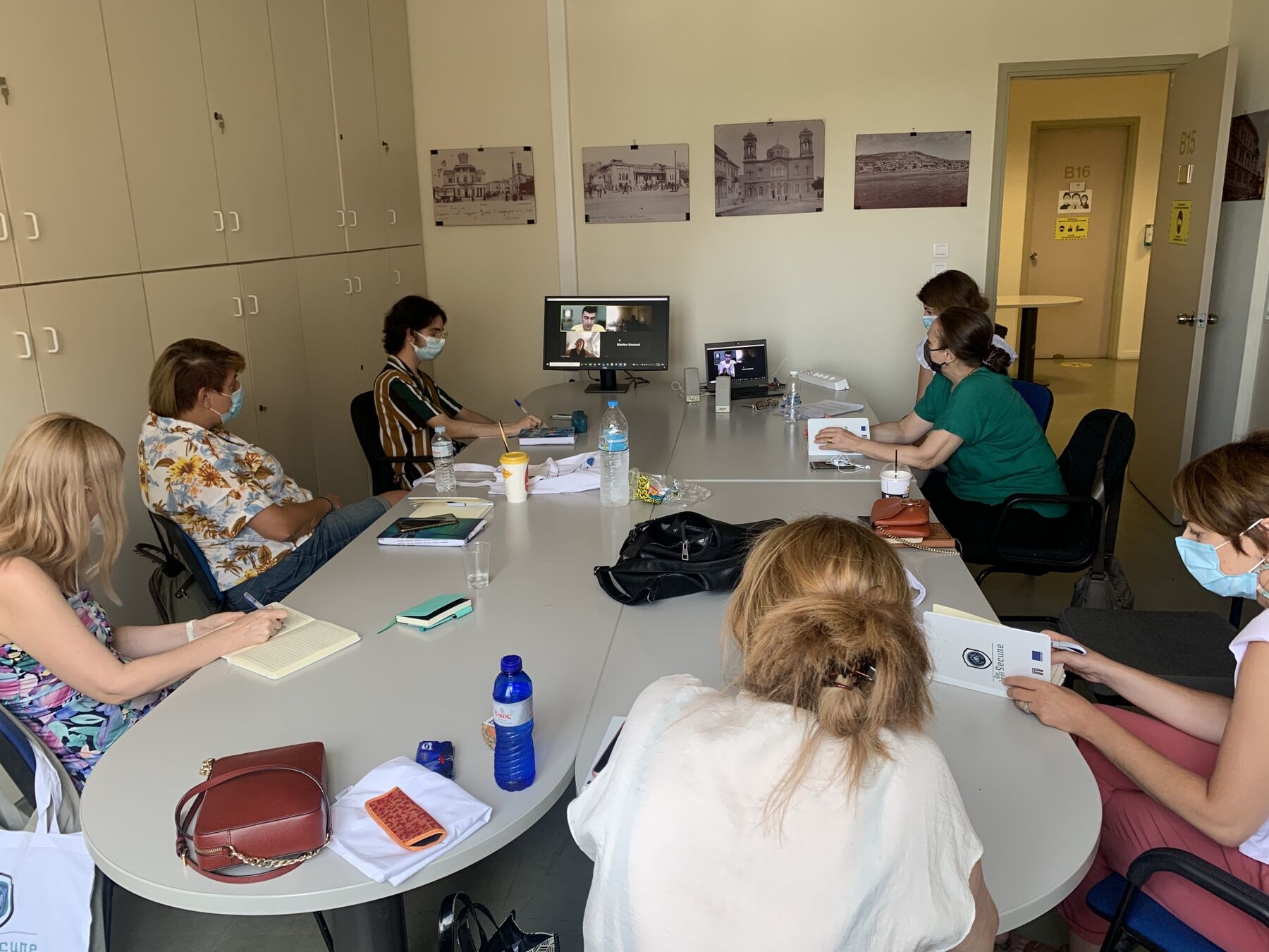 Training with METHE staff