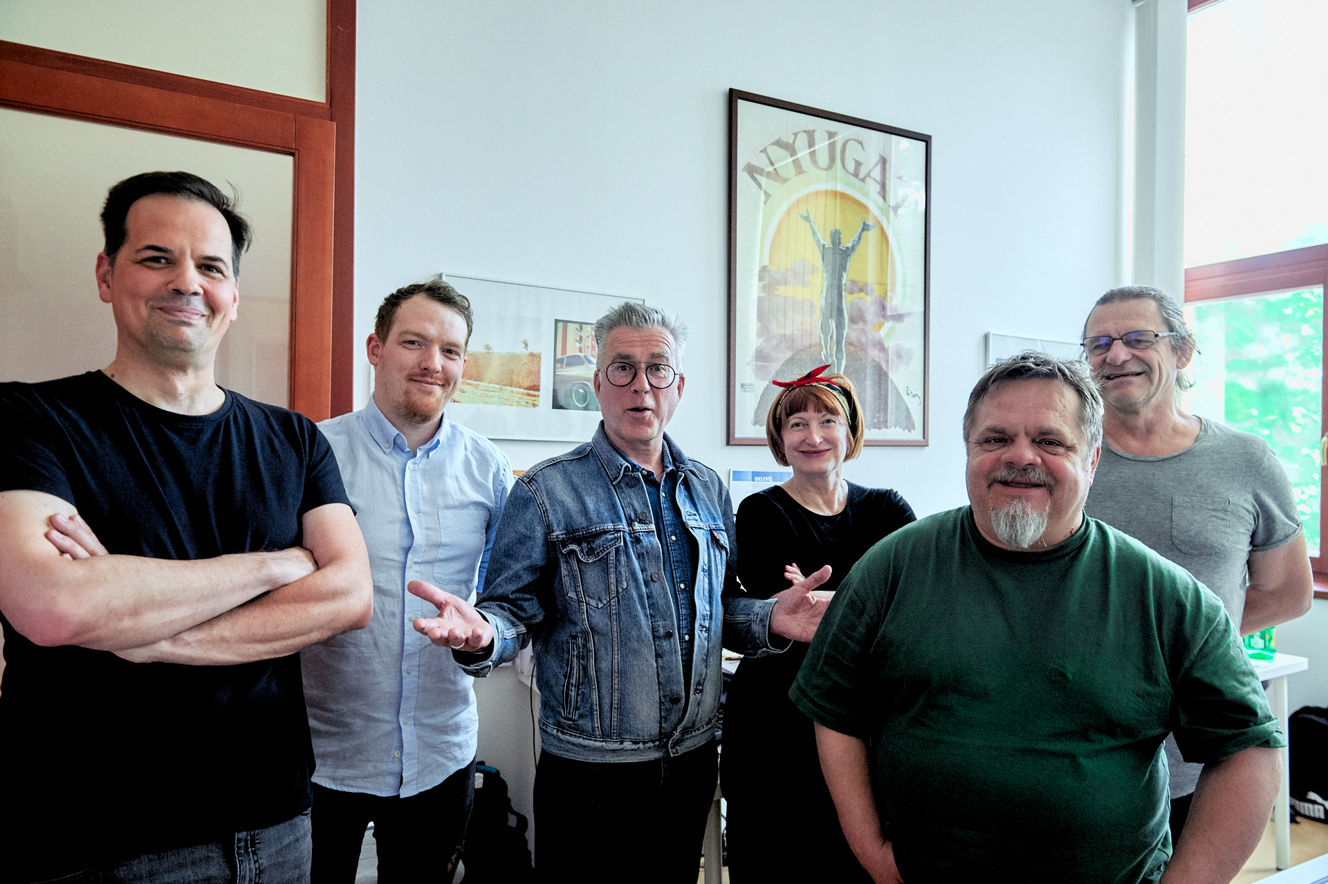 First visit to Nyugat Media in Szombathely, Hungary