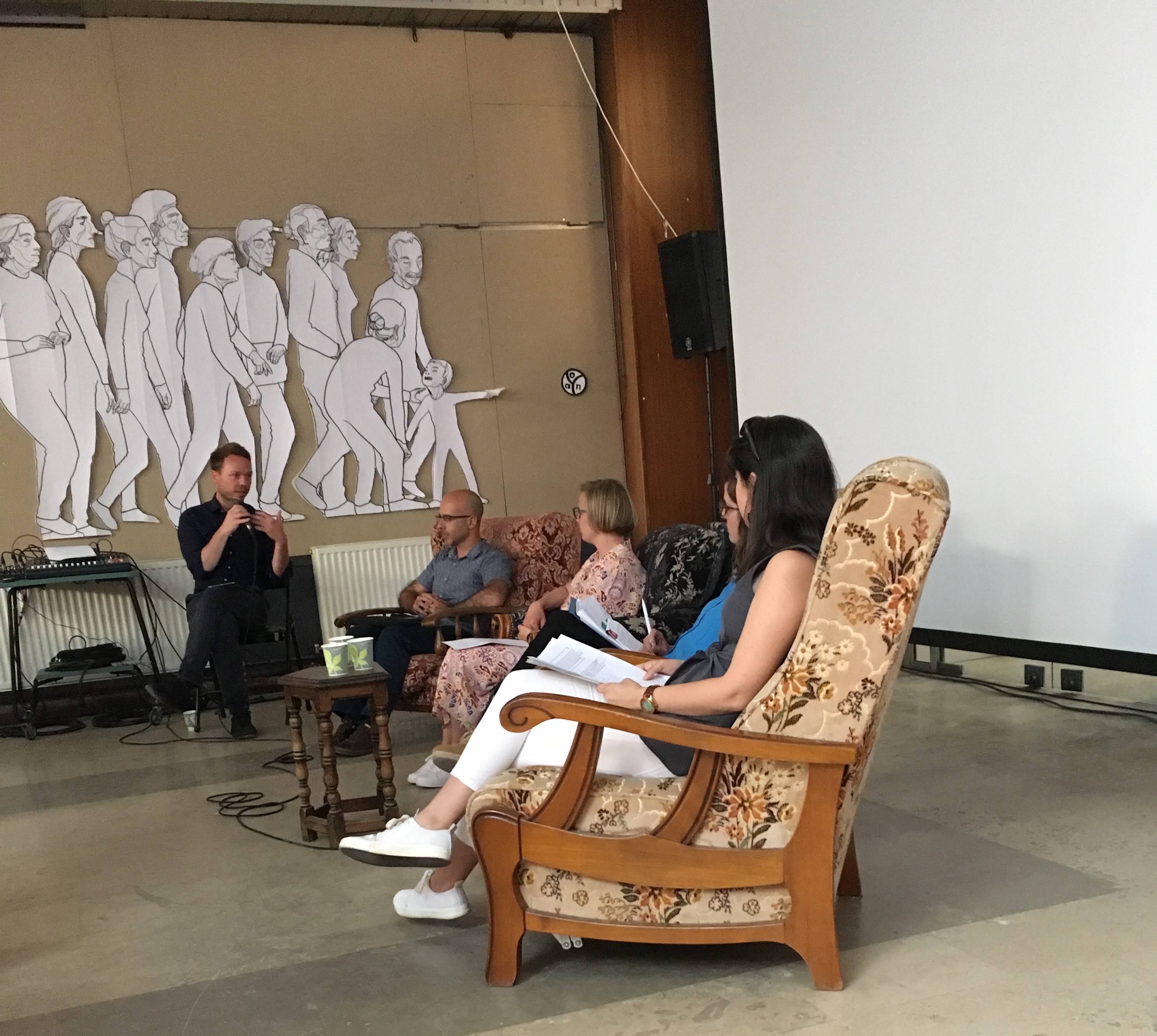 Image from the panel discussion