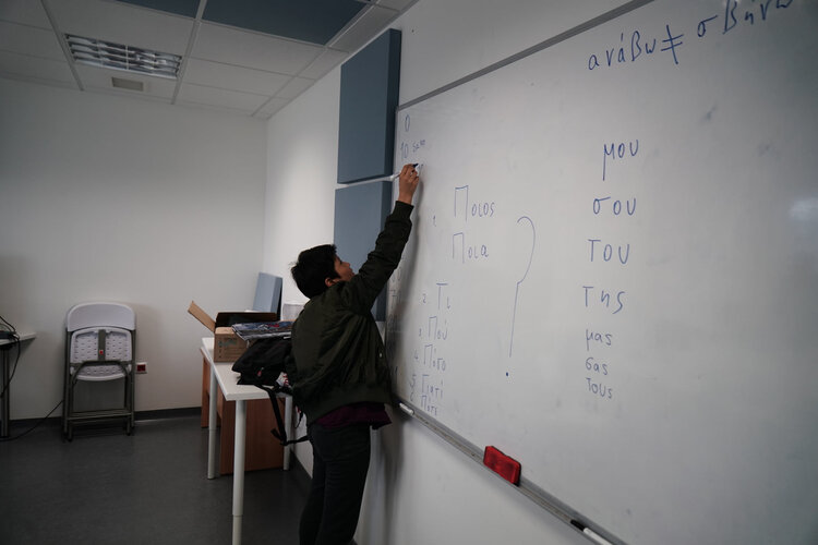 Returning to classes in Serafio in September 2020