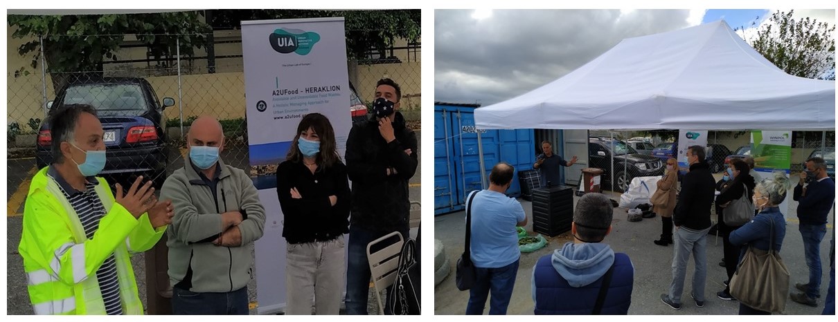 Pic. 7: Distribution of home composters and training