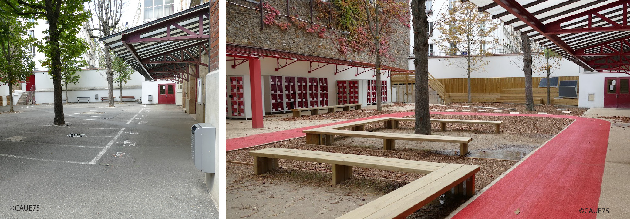 Pierre Alviset Middle School | OASIS Schoolyard transformation