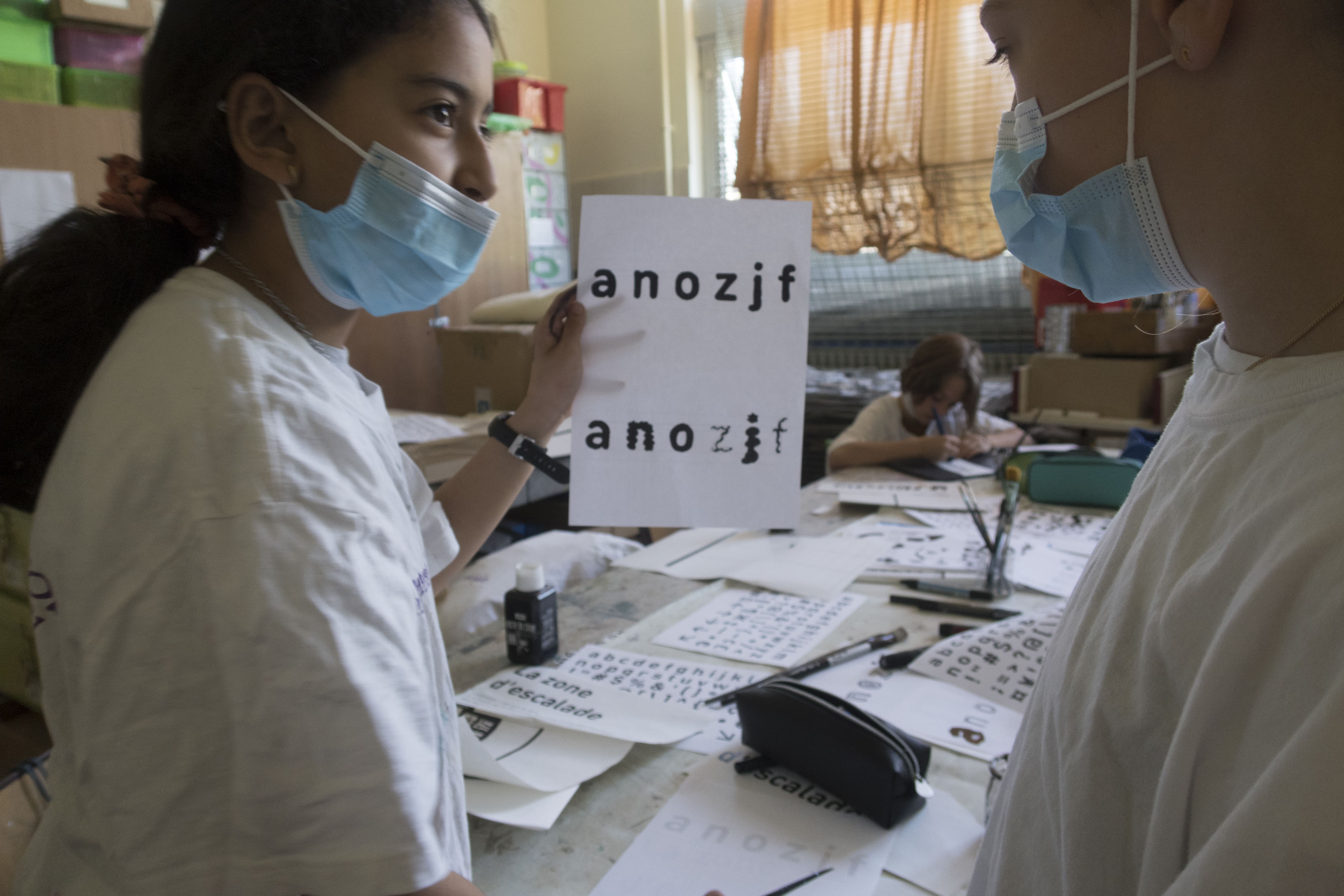 Artistic workshop with Nora Duprat © Nora Duprat