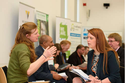 Workshop mixing social entrepreneurs and anchor institutions