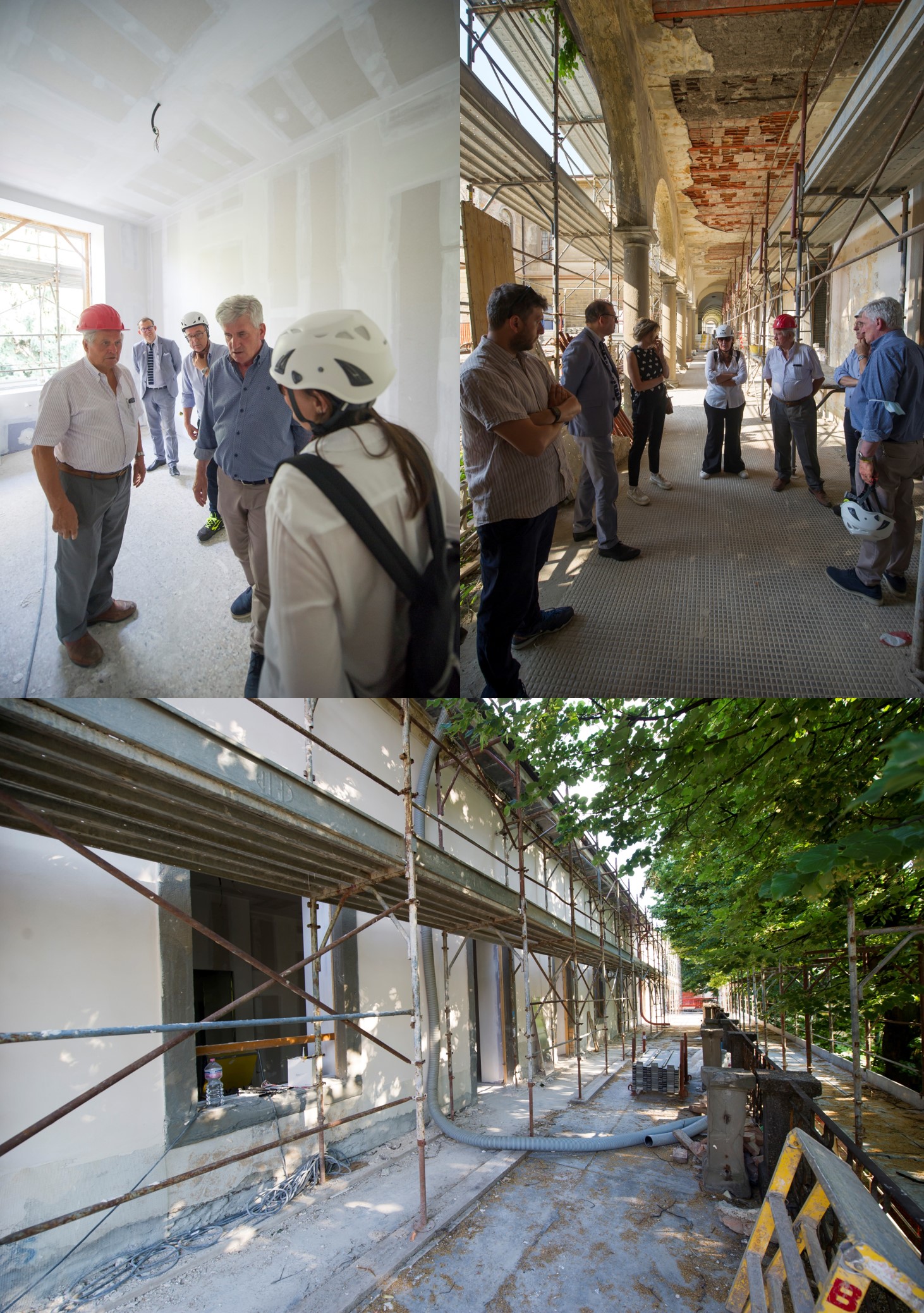 Borgo Palazzo, Building Site