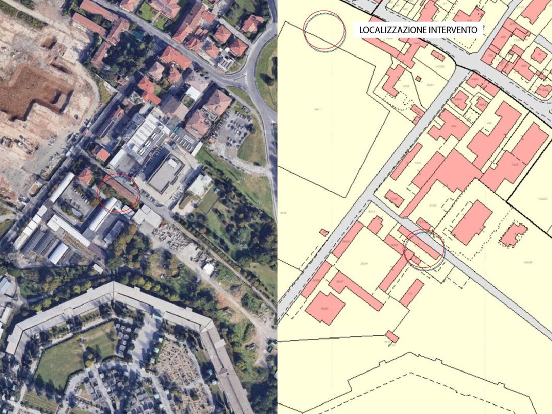 The urban context of Cascina Serassi where the Hub for Kids will be located