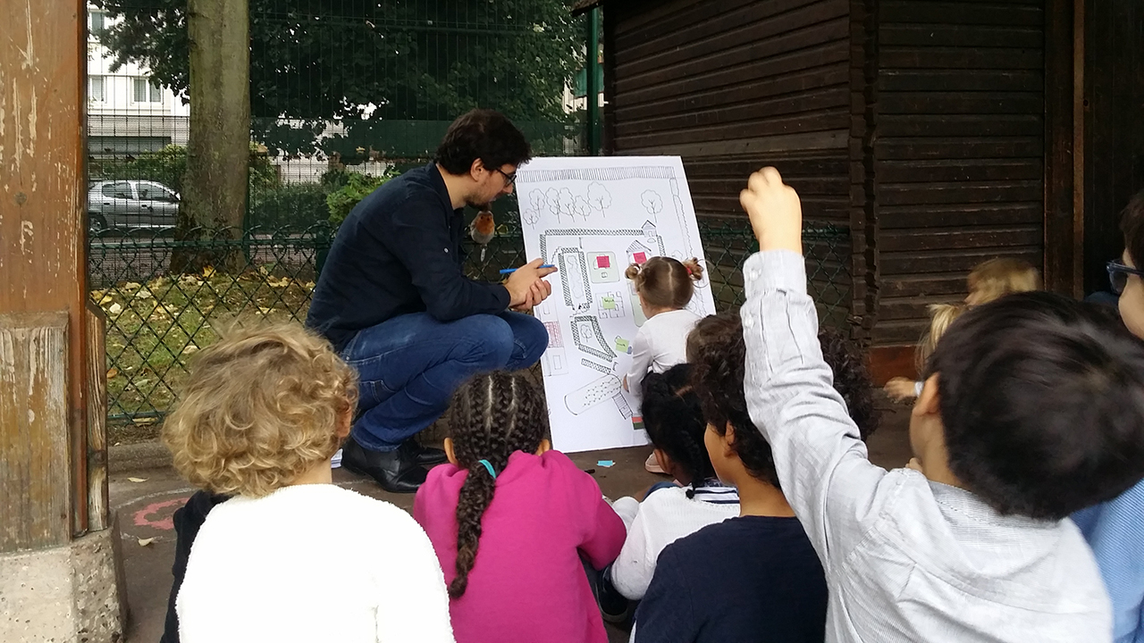 Co-design workshop credits to CAUE de Paris