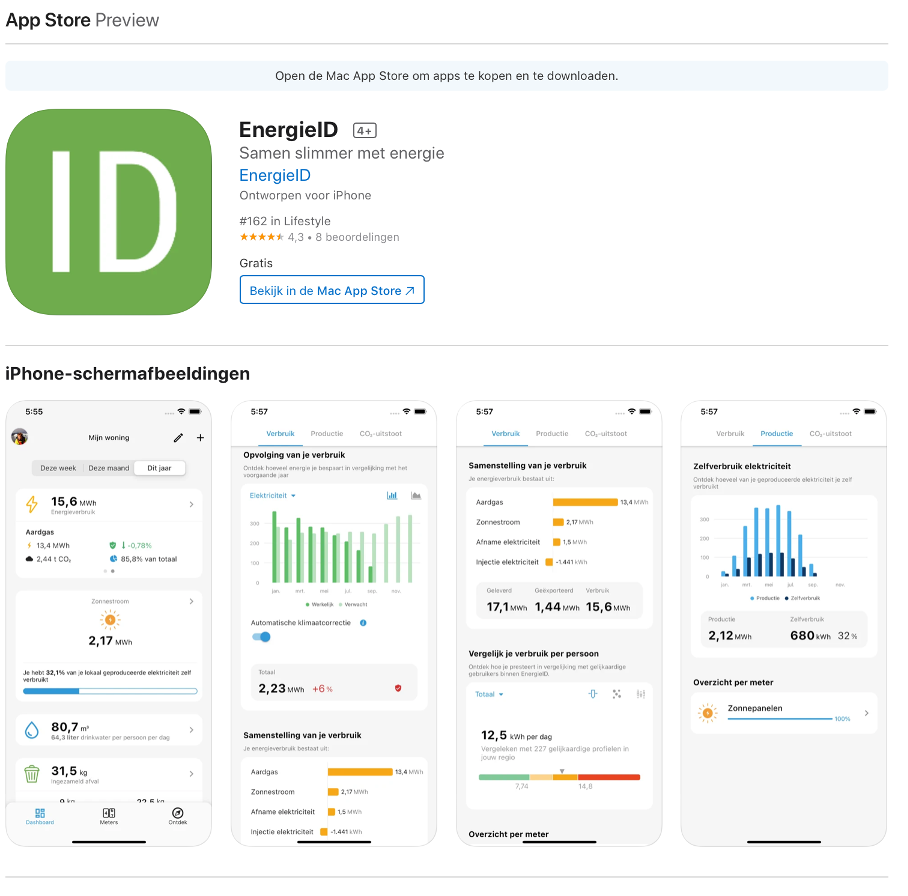 EnergieID app © EnergieID