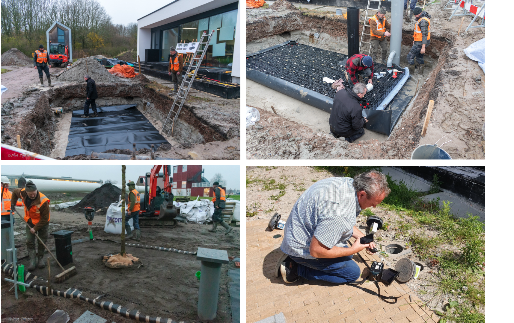 building the Permavoid Capillary Irrigation System