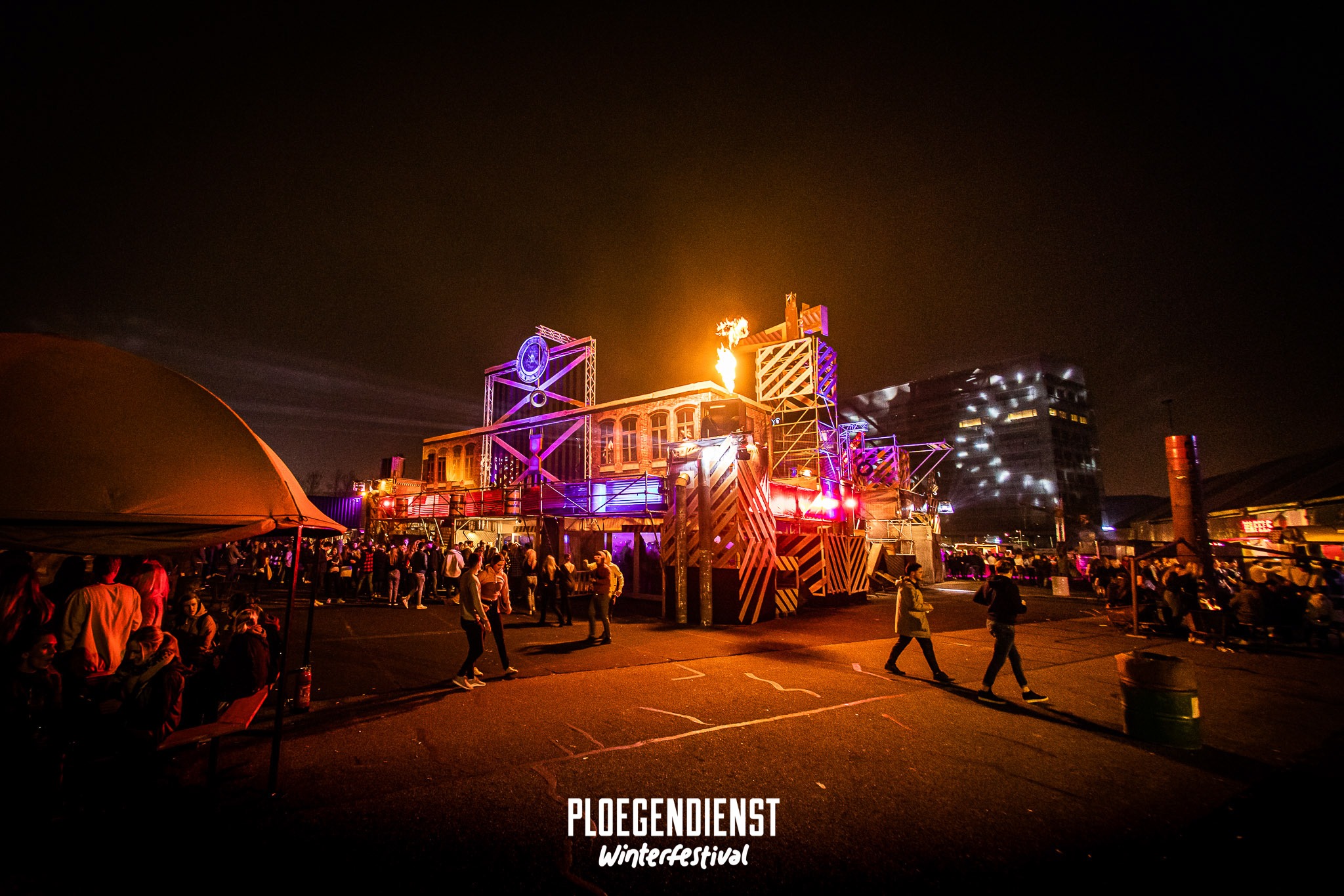 Ploegendienst Winterfestival 2020 on stage (Source: facebook.com/ploegendienst)