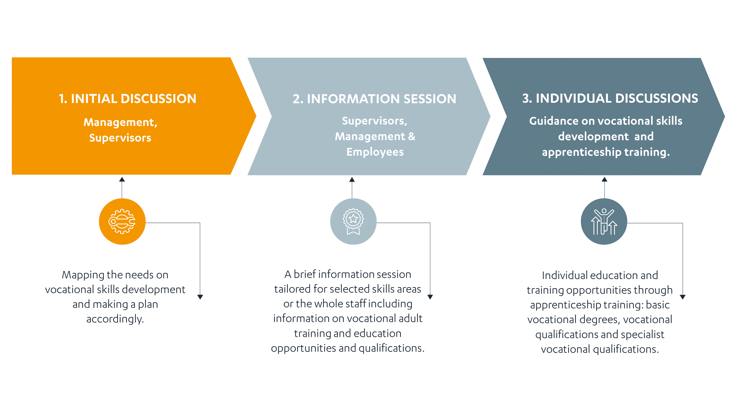 The development plan of vocational skills development and guidance services