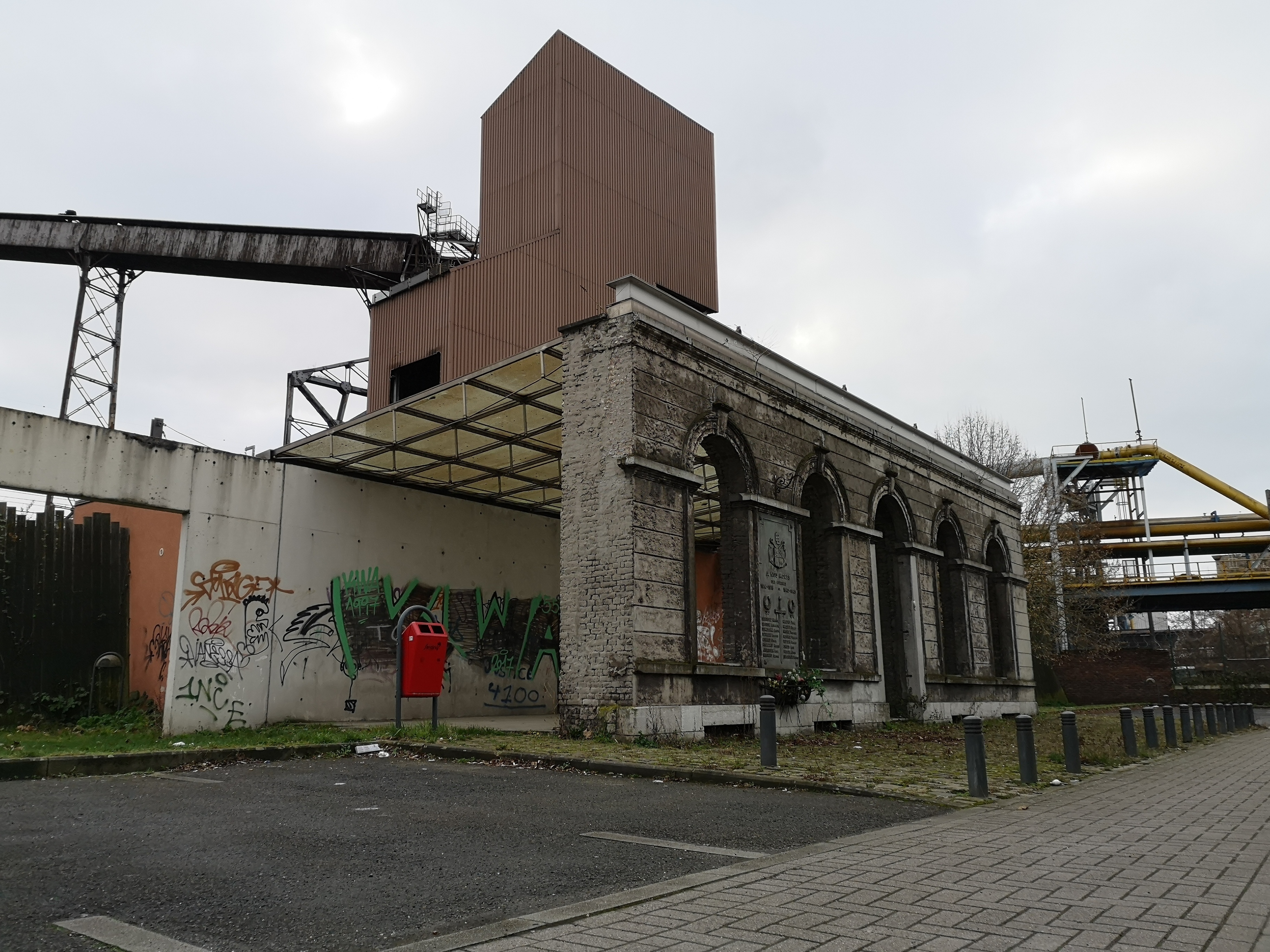 The site where the future day center will be built