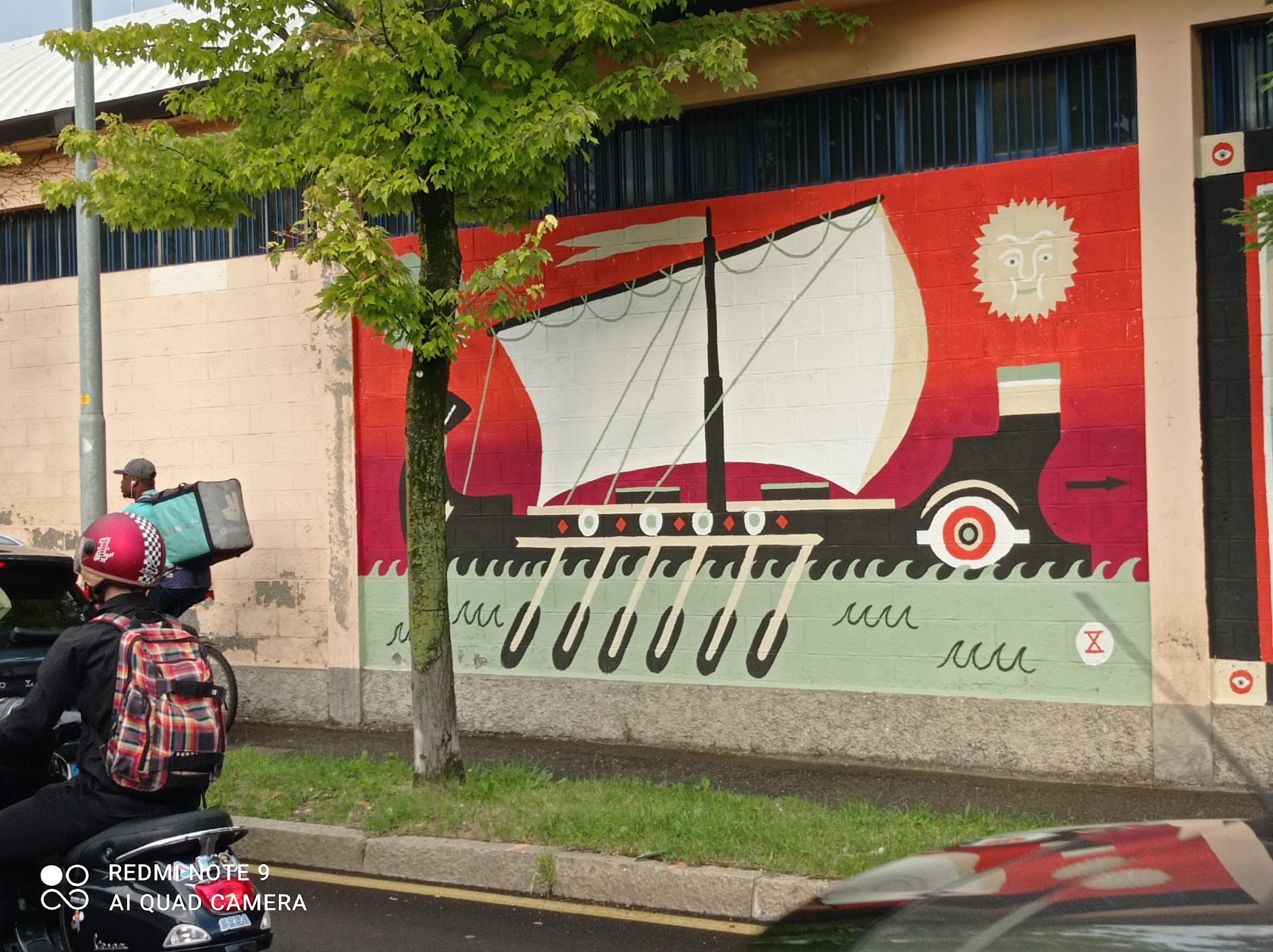 Murales, Bergamo, Odissea