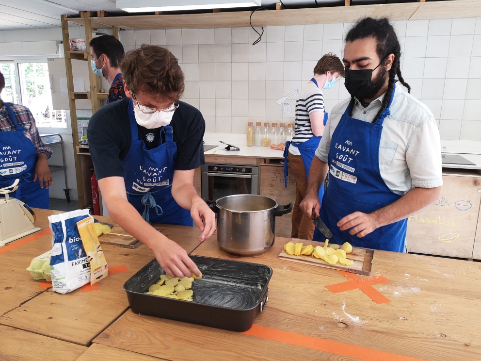 Cooking workshop @ L’Avant-Goût © Les Sens du Goût