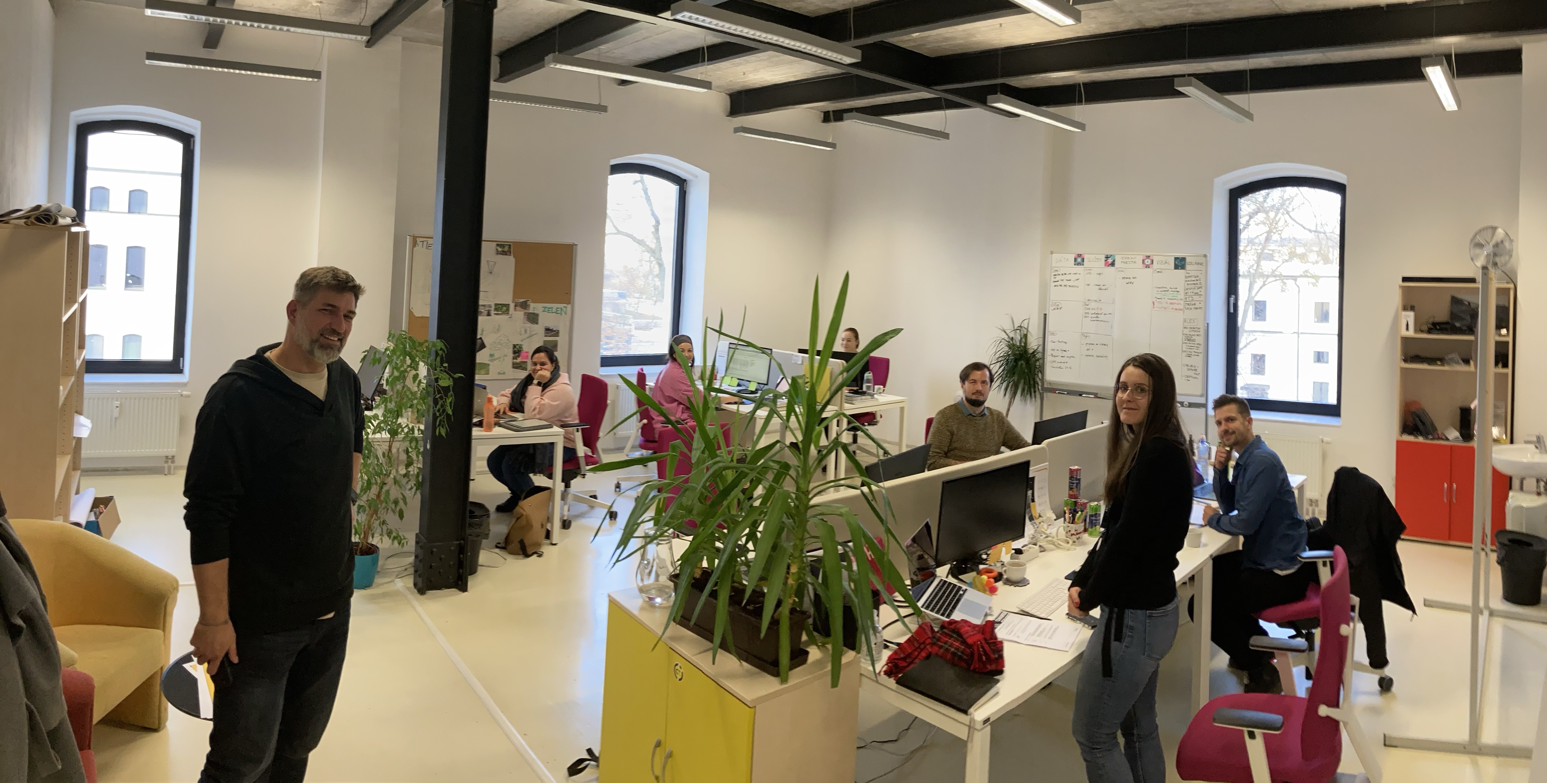 The CXI unit at the Bravo Hub headquarters of the project.