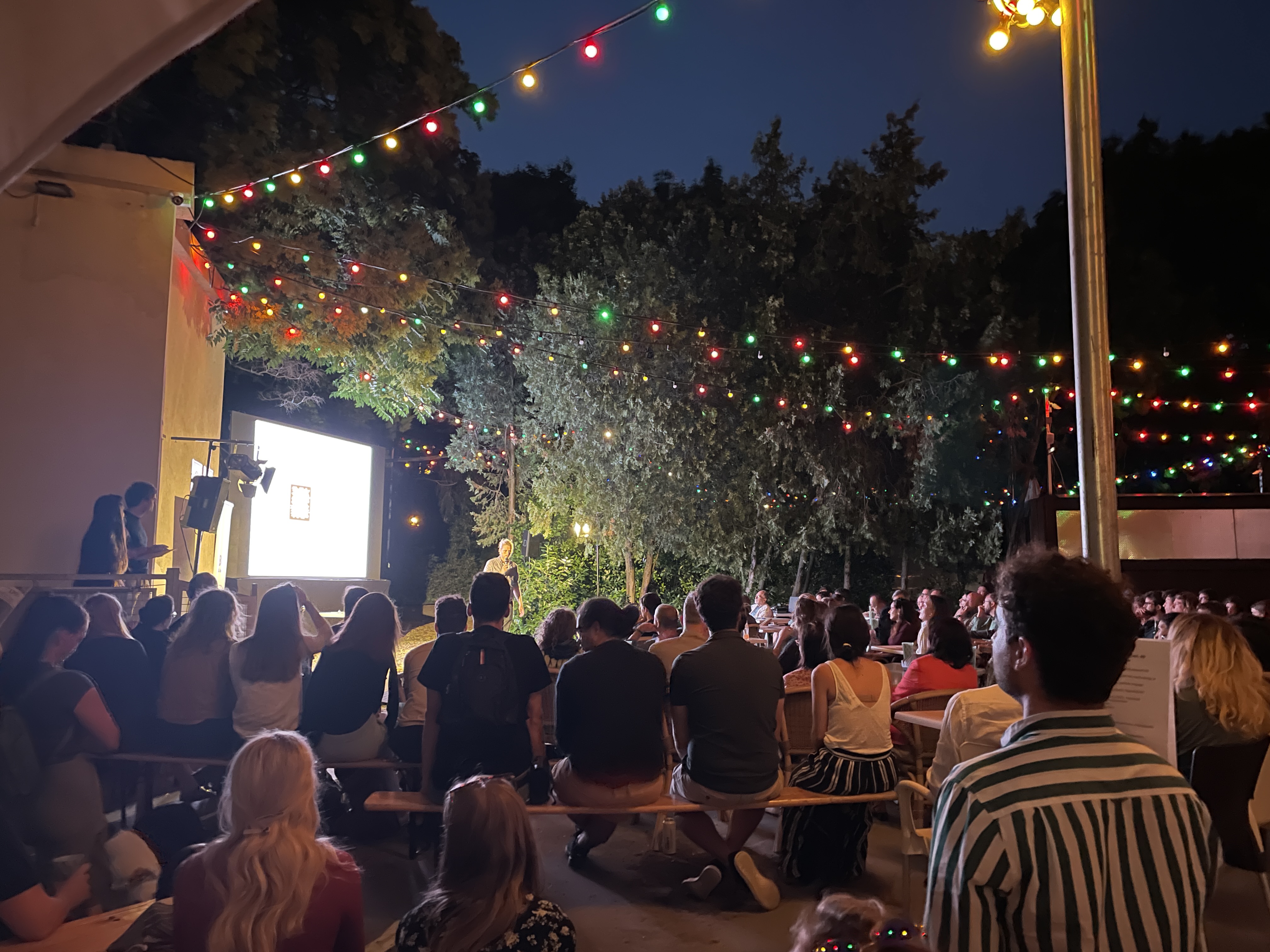 Presentation of the CUP4Creativity project in Újbuda. Photo by Levente Polyak