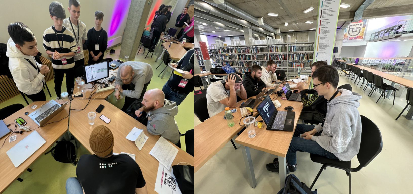 The organization of hackathons had been quite successful into spreading the new data-led culture across the community. 