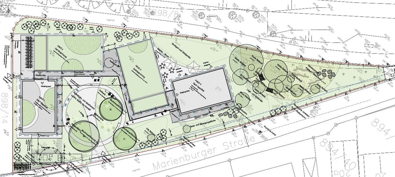 The outdoor facilities plan
