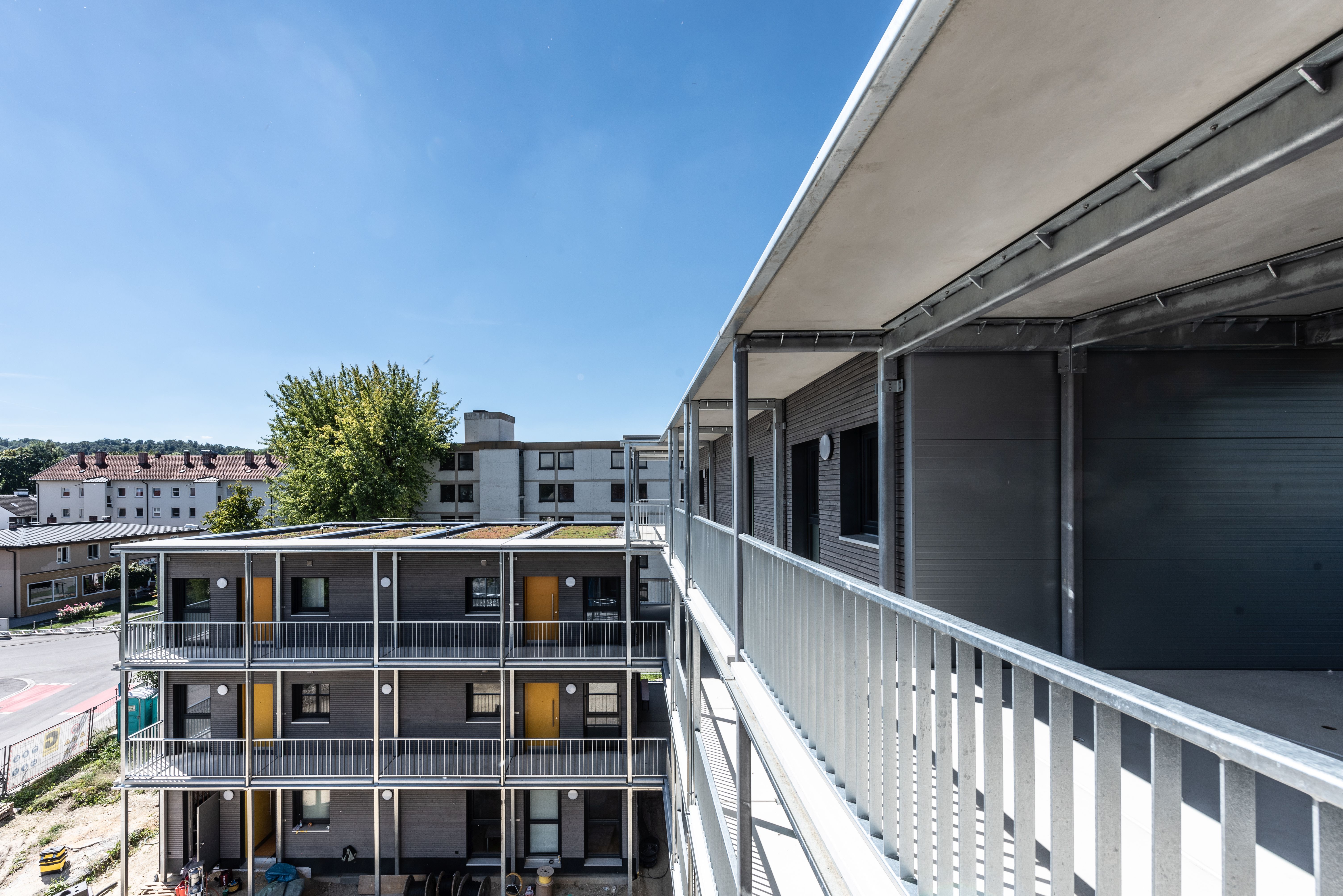 After the construction work