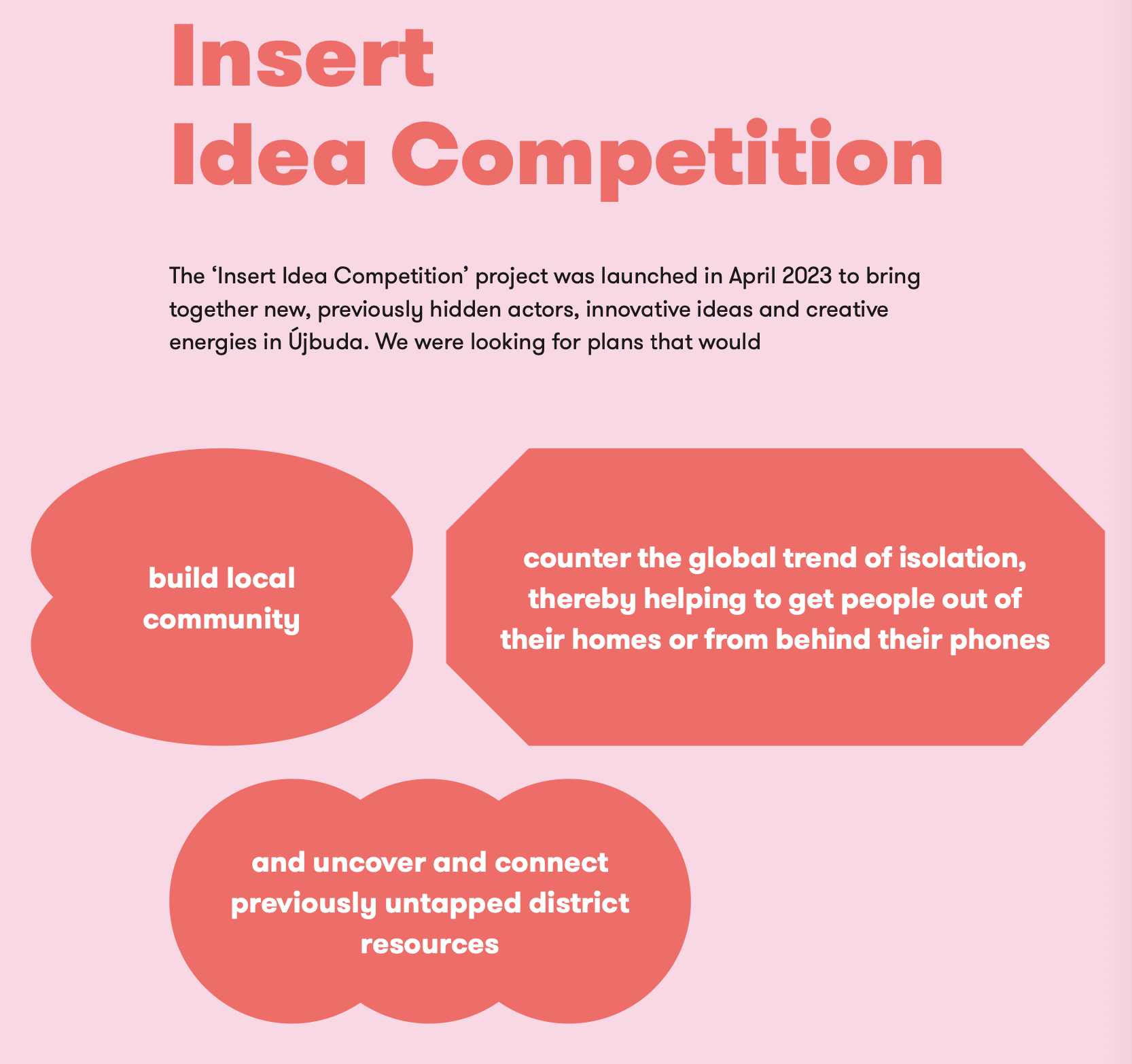 Insert idea competition