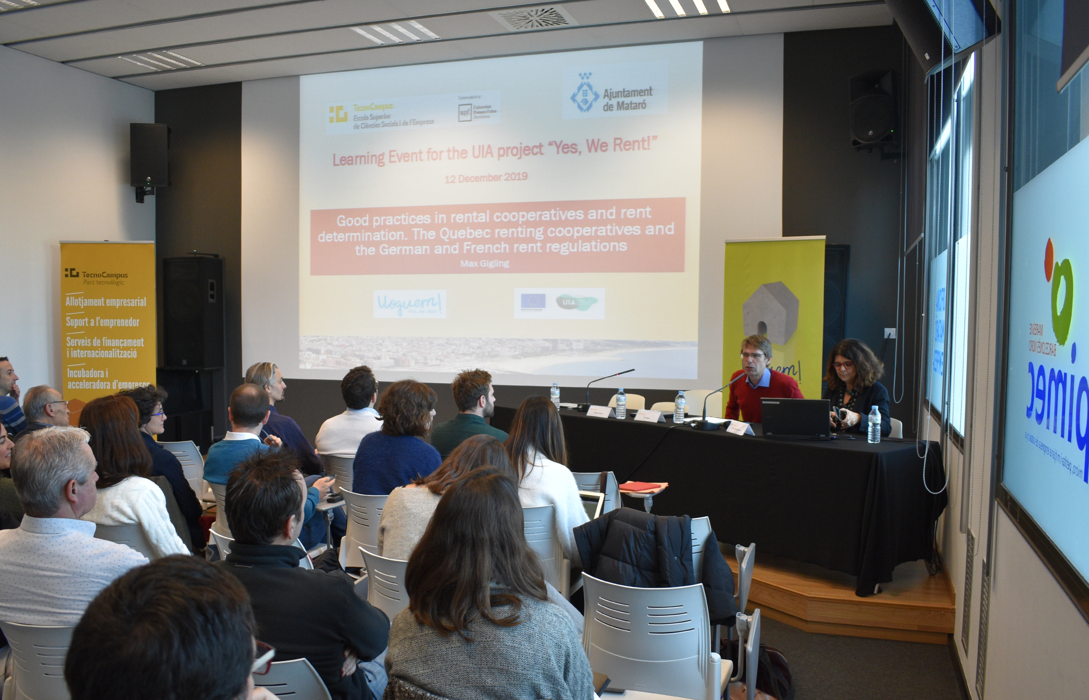 The Learning event of “Lloguem“: learning from experts and similar experiences